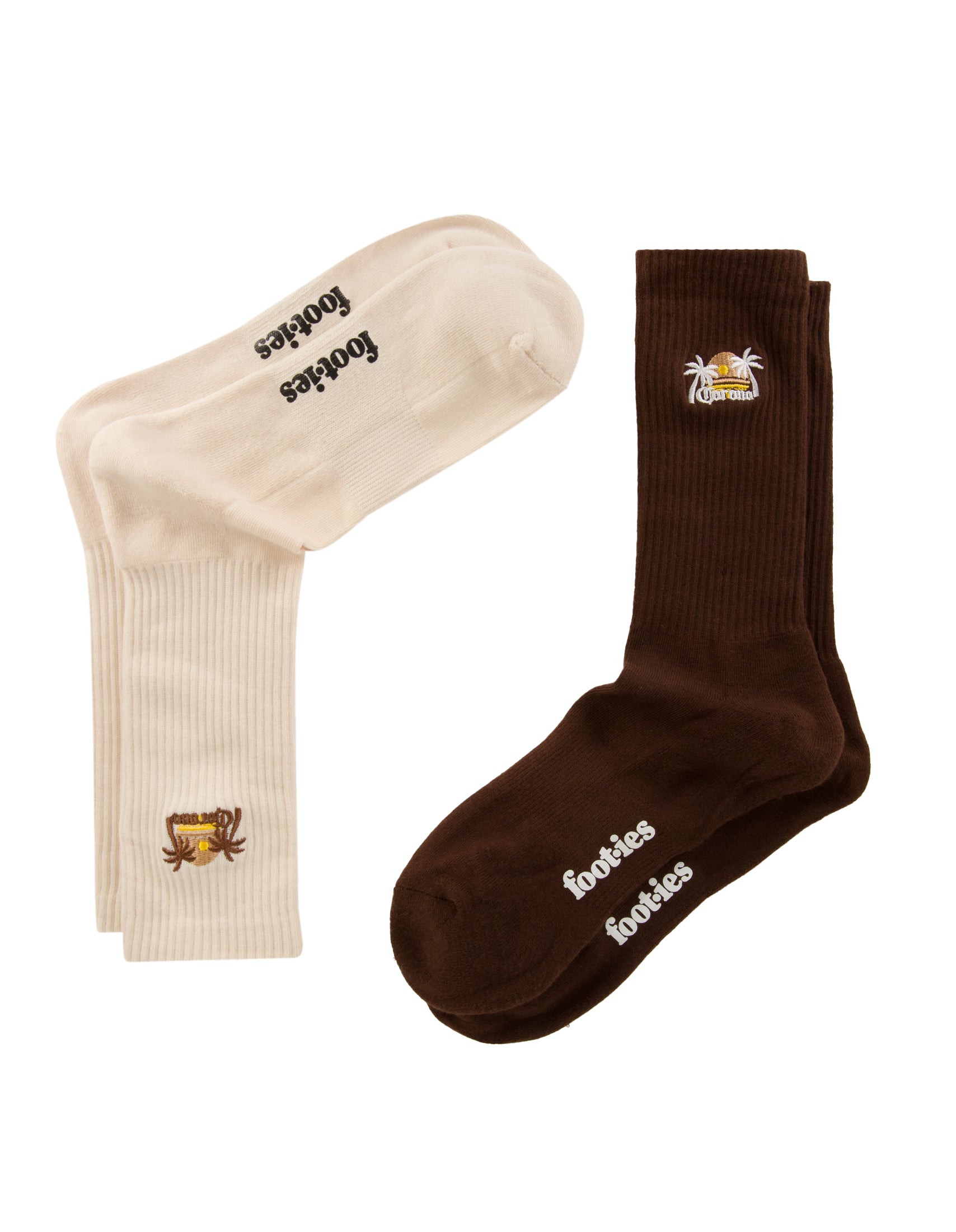 Corona Tropics Sneaker Sock 2-Pack