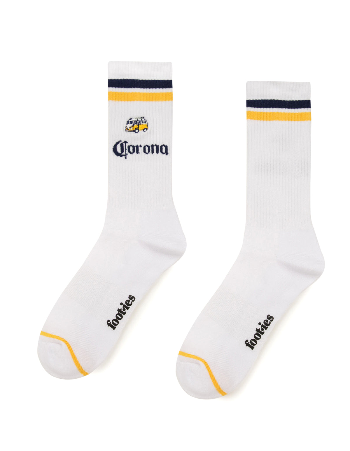 Corona Beach Cruiser Sneaker Sock 2-Pack