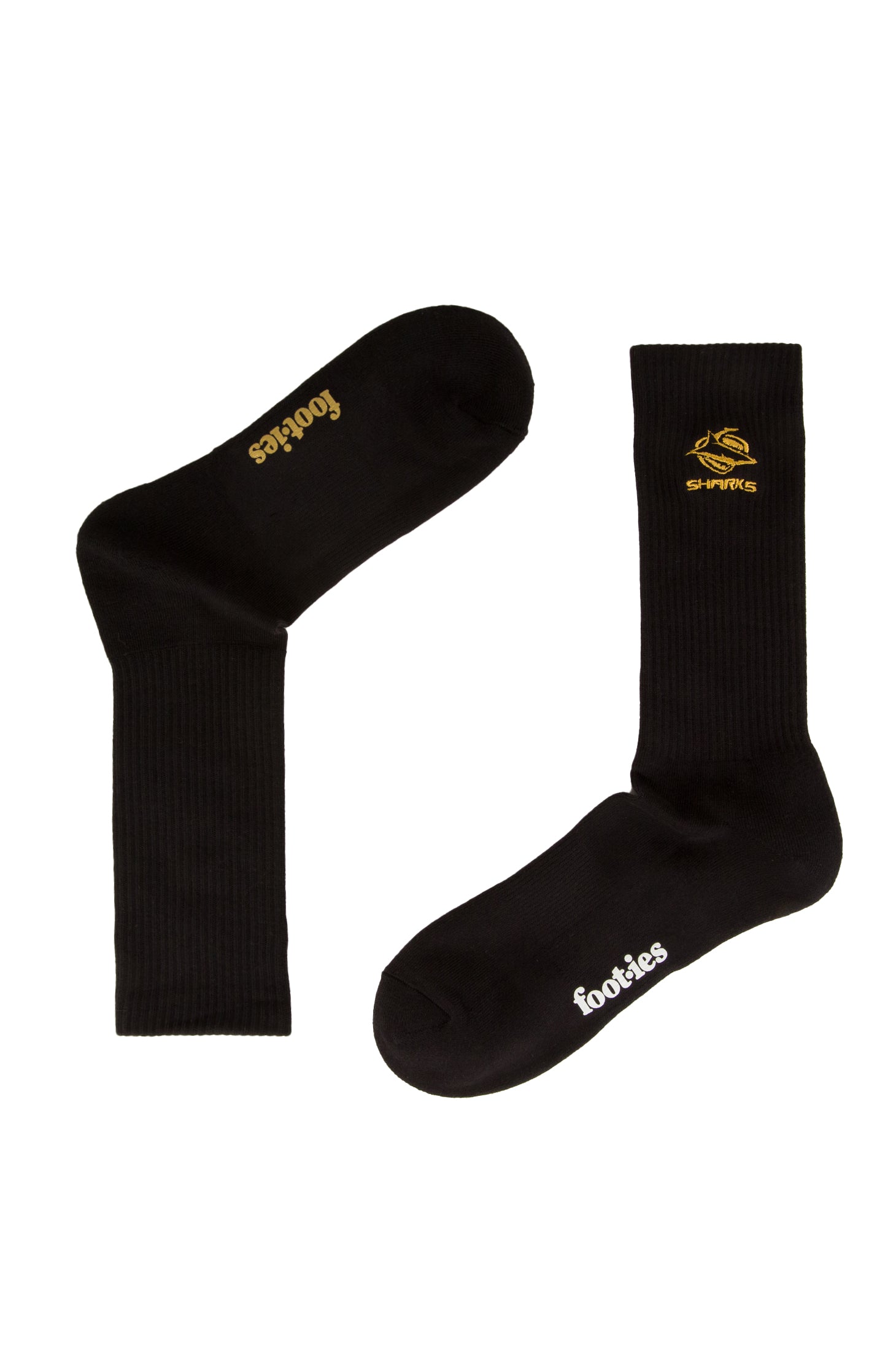 Cronulla Sharks Sneaker Sock 2-Pack