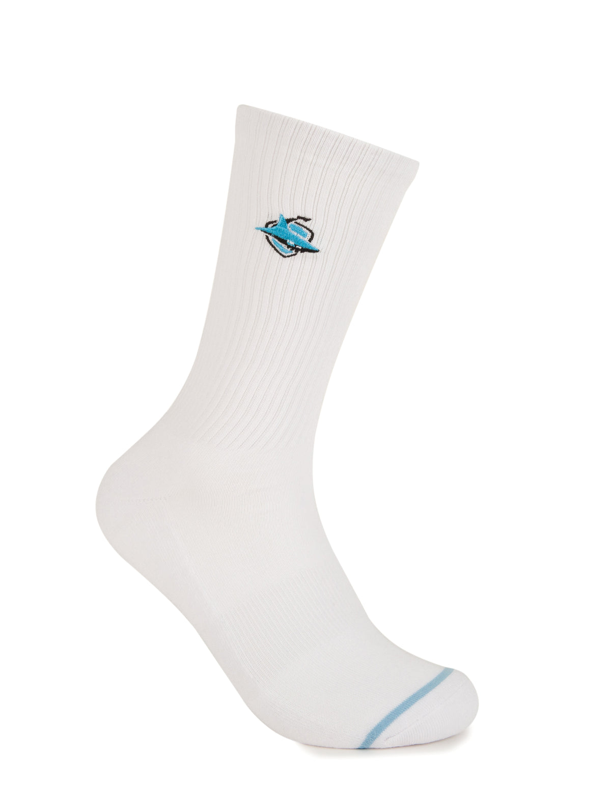 Cronulla-Sutherland Sharks Sneaker Sock 2 Pack Gift Box