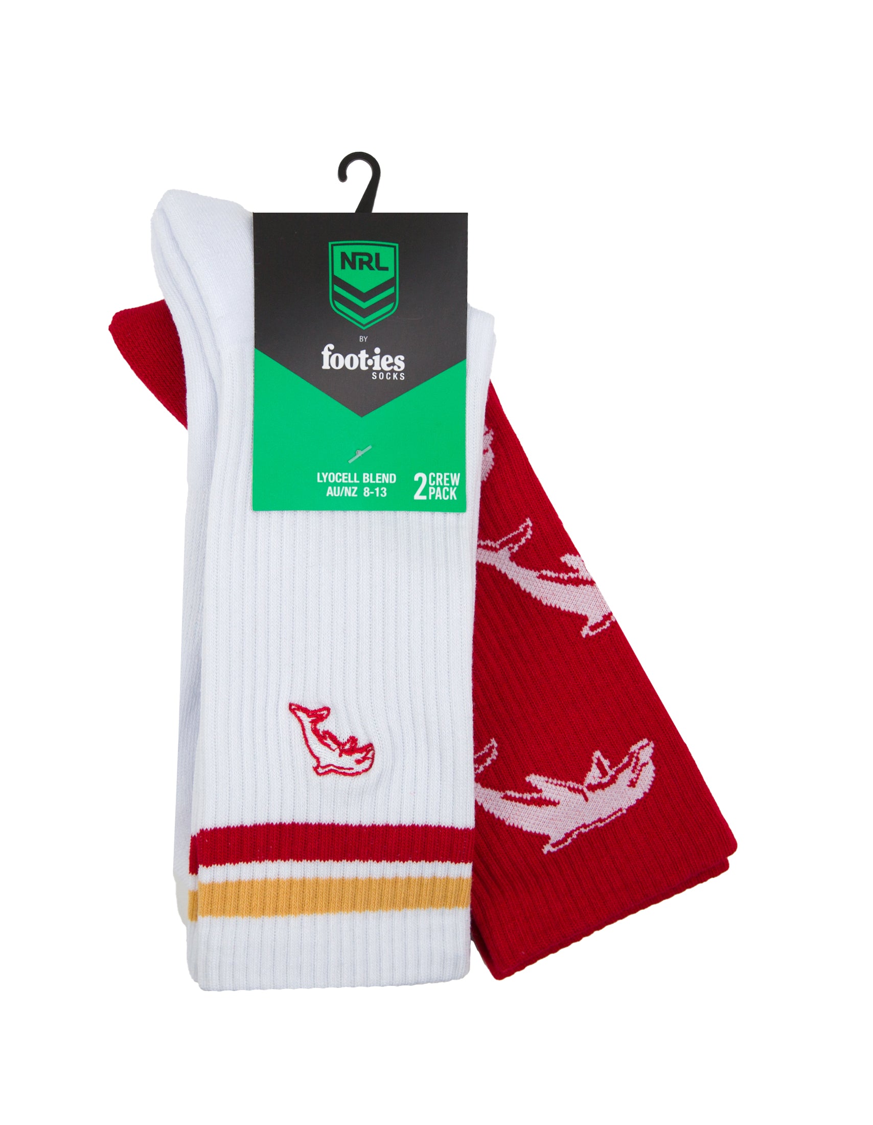 Dolphins Embroidered Sneaker Sock 2 Pack
