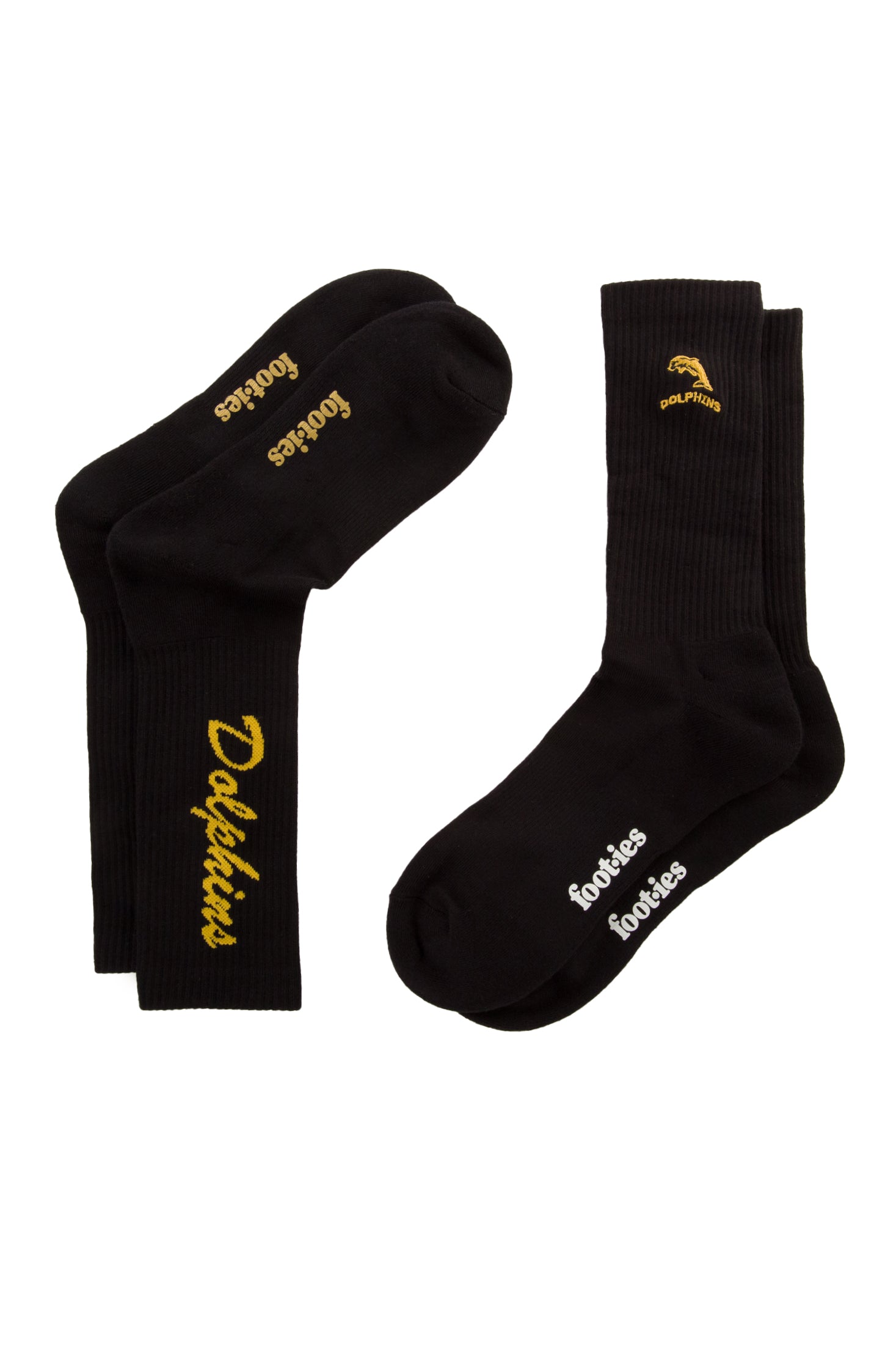 Dolphins Sneaker Sock 2-Pack