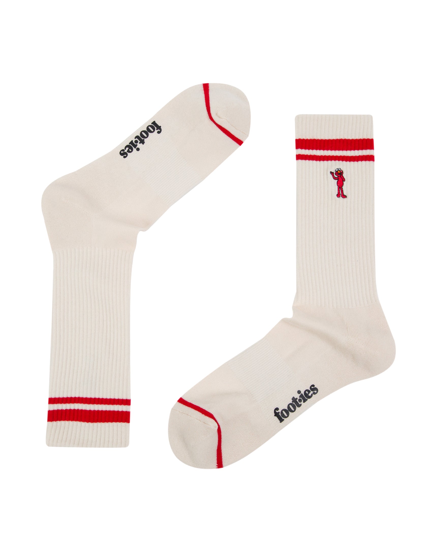 Elmo Sneaker Sock 2 Pack