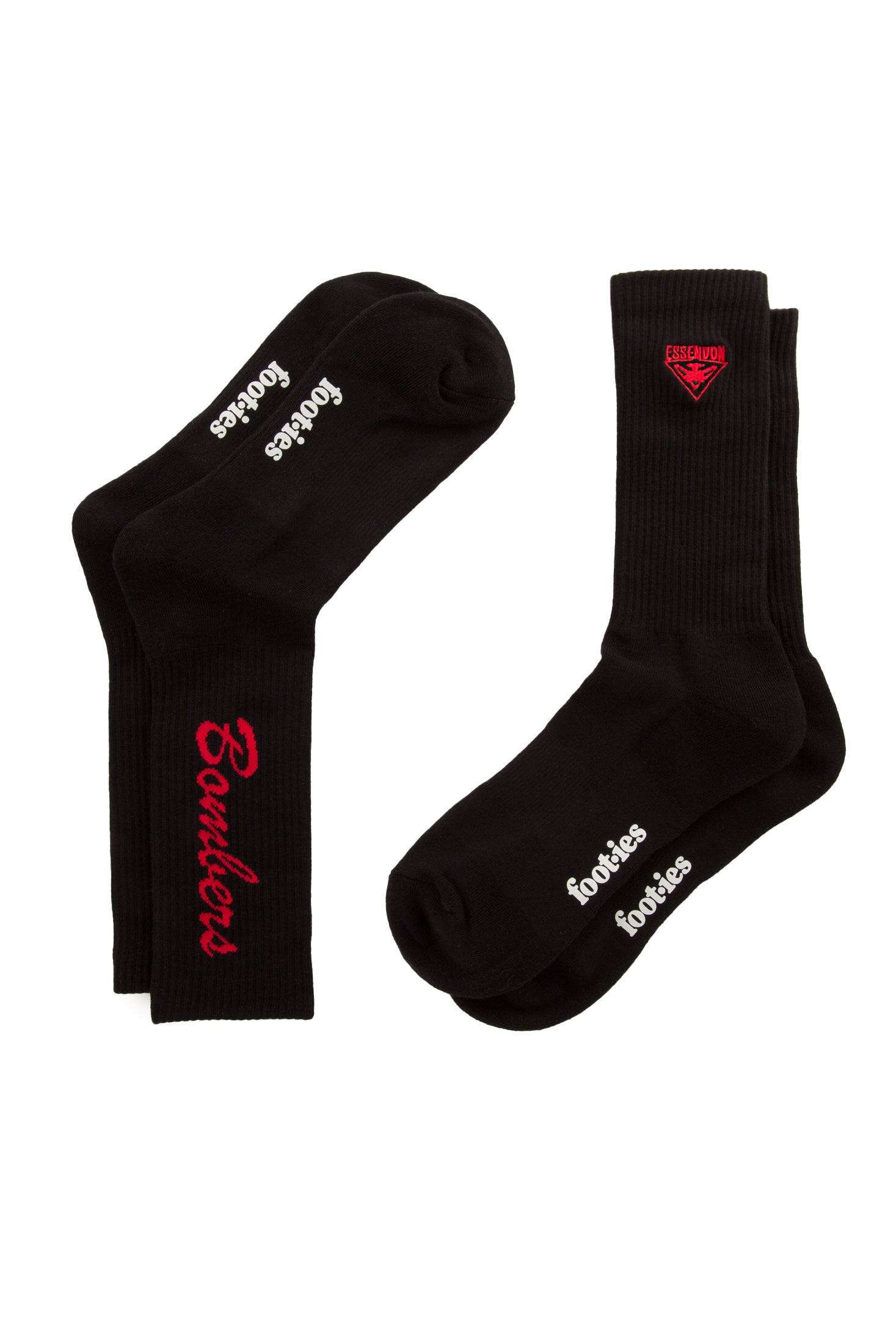 Essendon Bombers Sneaker Sock 2-Pack