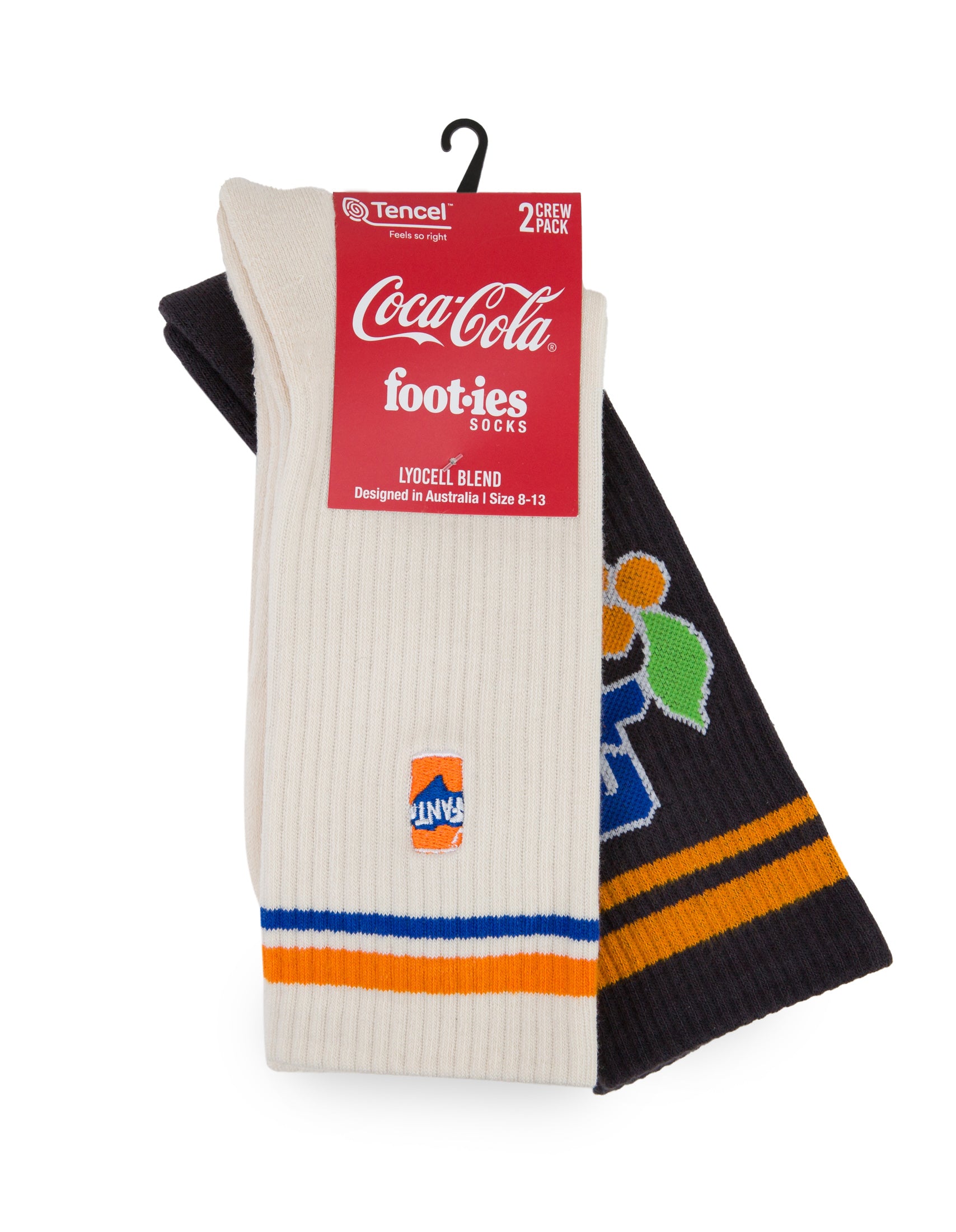 Fanta Thirst Sneaker Sock 2-Pack