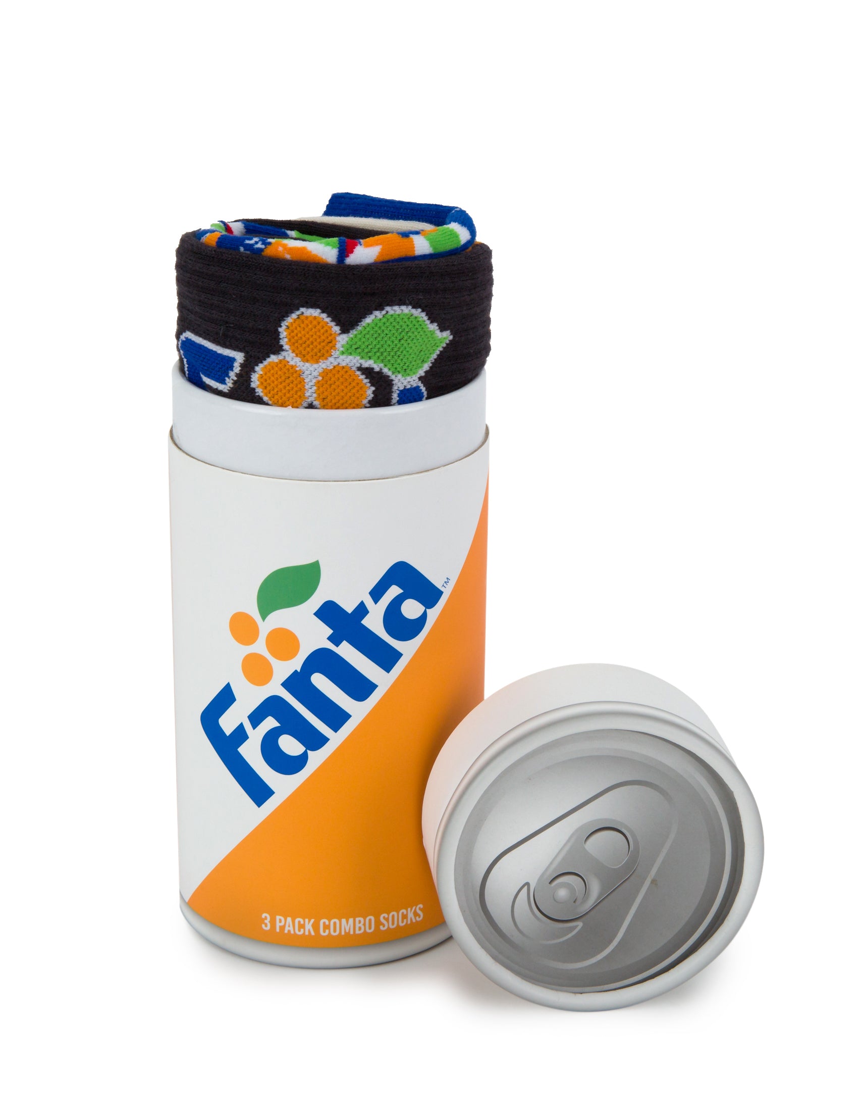 Fanta Retro Sneaker Sock 3 Pack Gift Can
