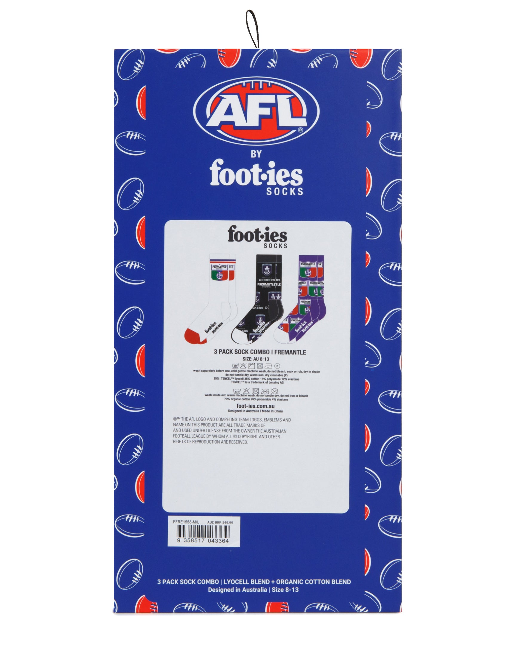 Fremantle Dockers 3-Pack Gift Box
