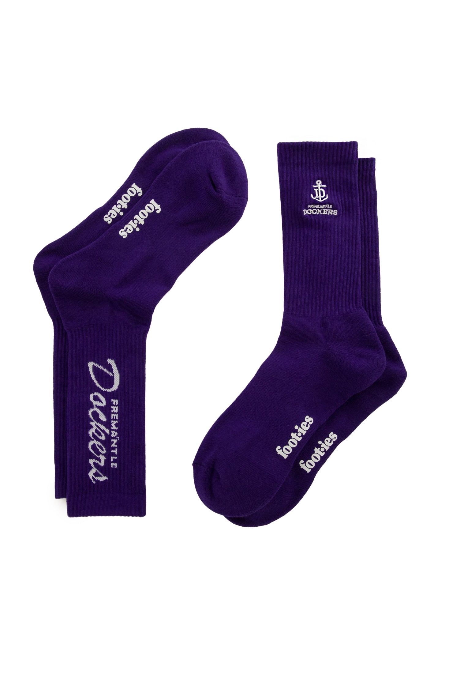 Fremantle Dockers Sneaker Sock 2-Pack