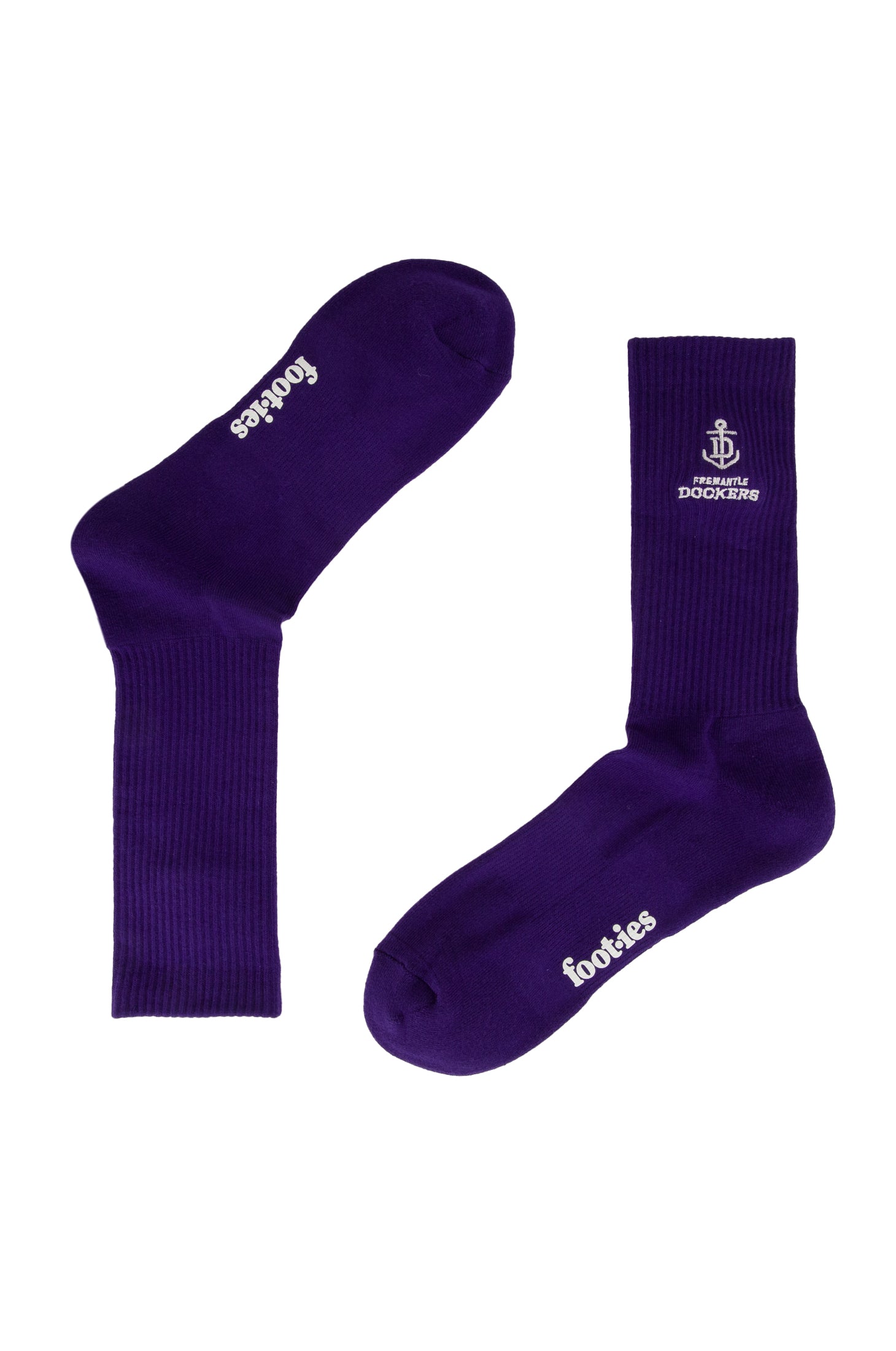 Fremantle Dockers Sneaker Sock 2-Pack