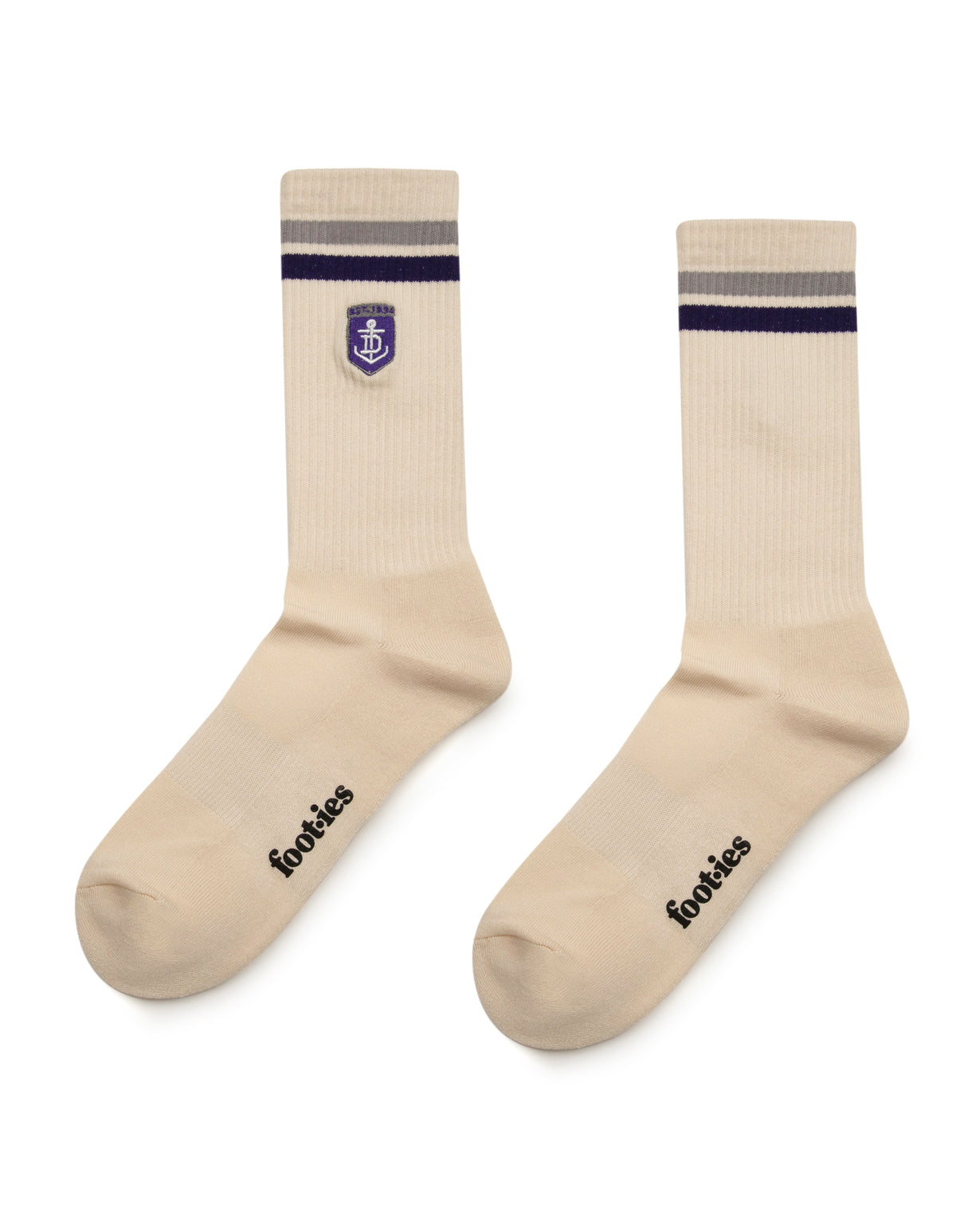 Fremantle Dockers Sneaker Sock 2-Pack