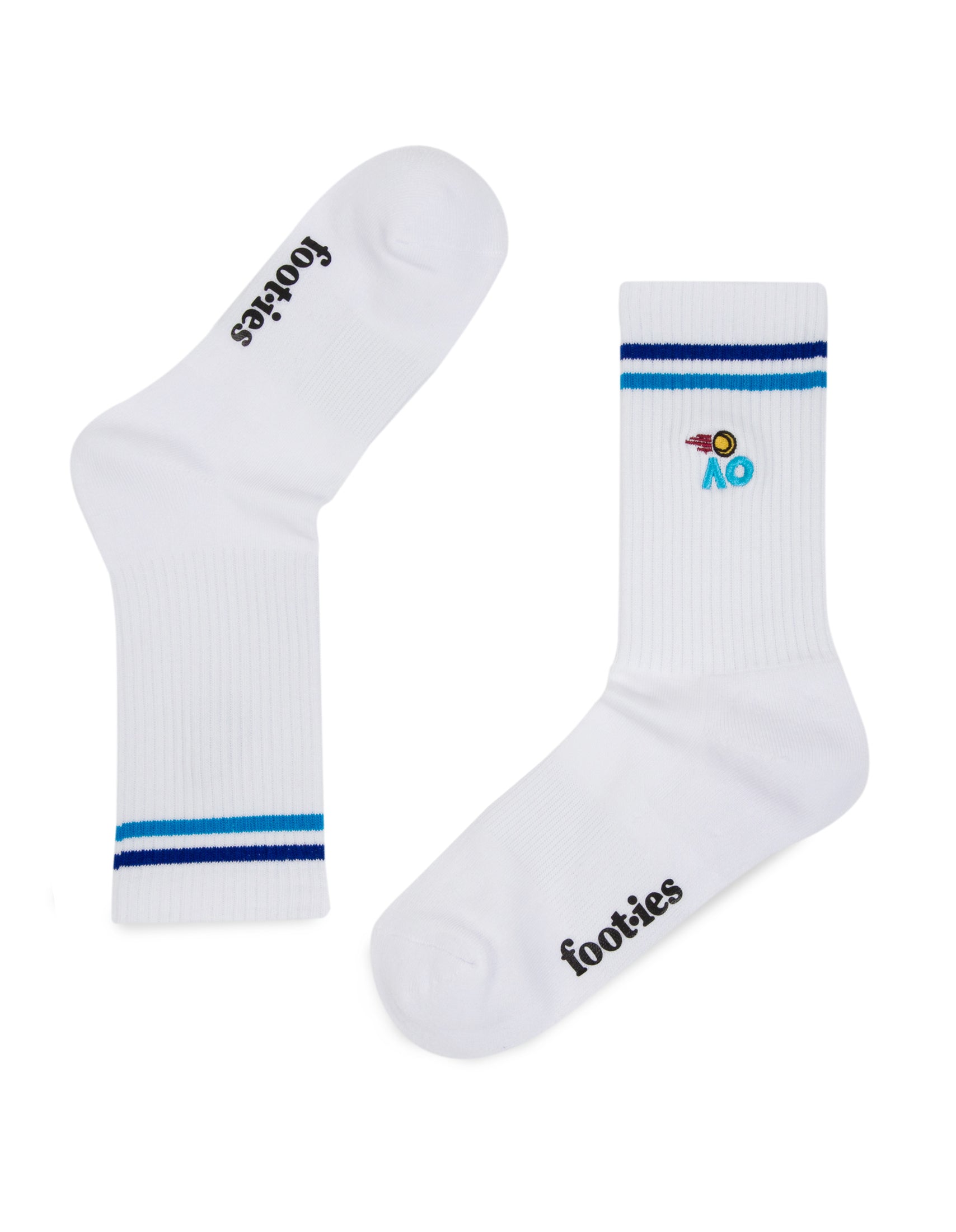 Australian Open Game Play Crew Sneaker Sock 2-Pack