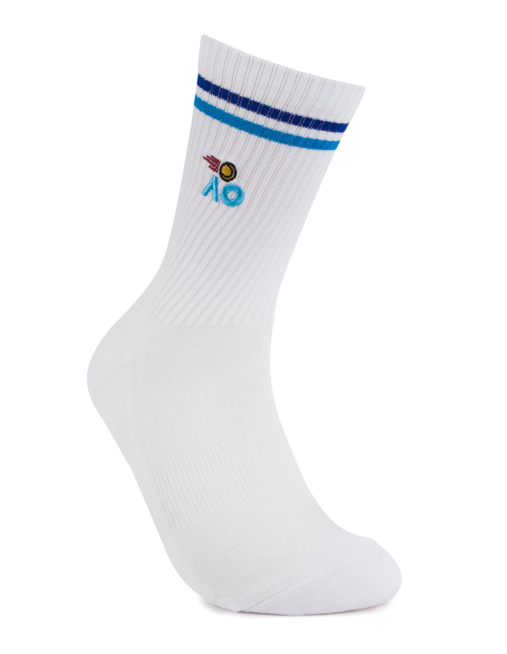 Australian Open Game Play Crew Sneaker Sock 2-Pack