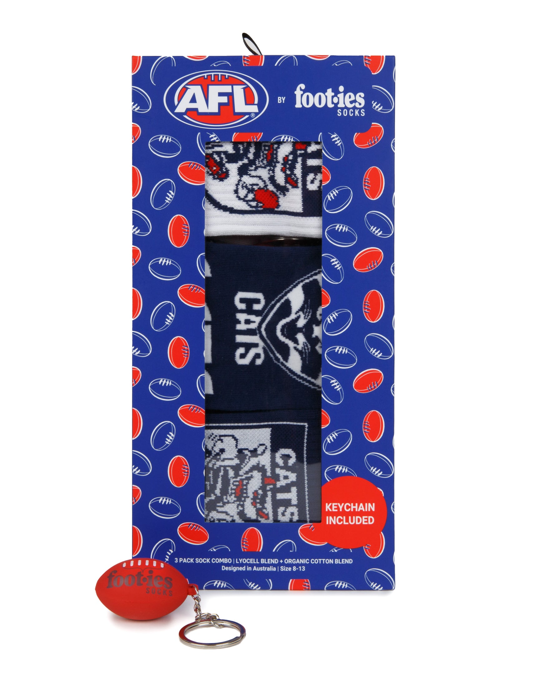 Geelong Cats 3-Pack Gift Box