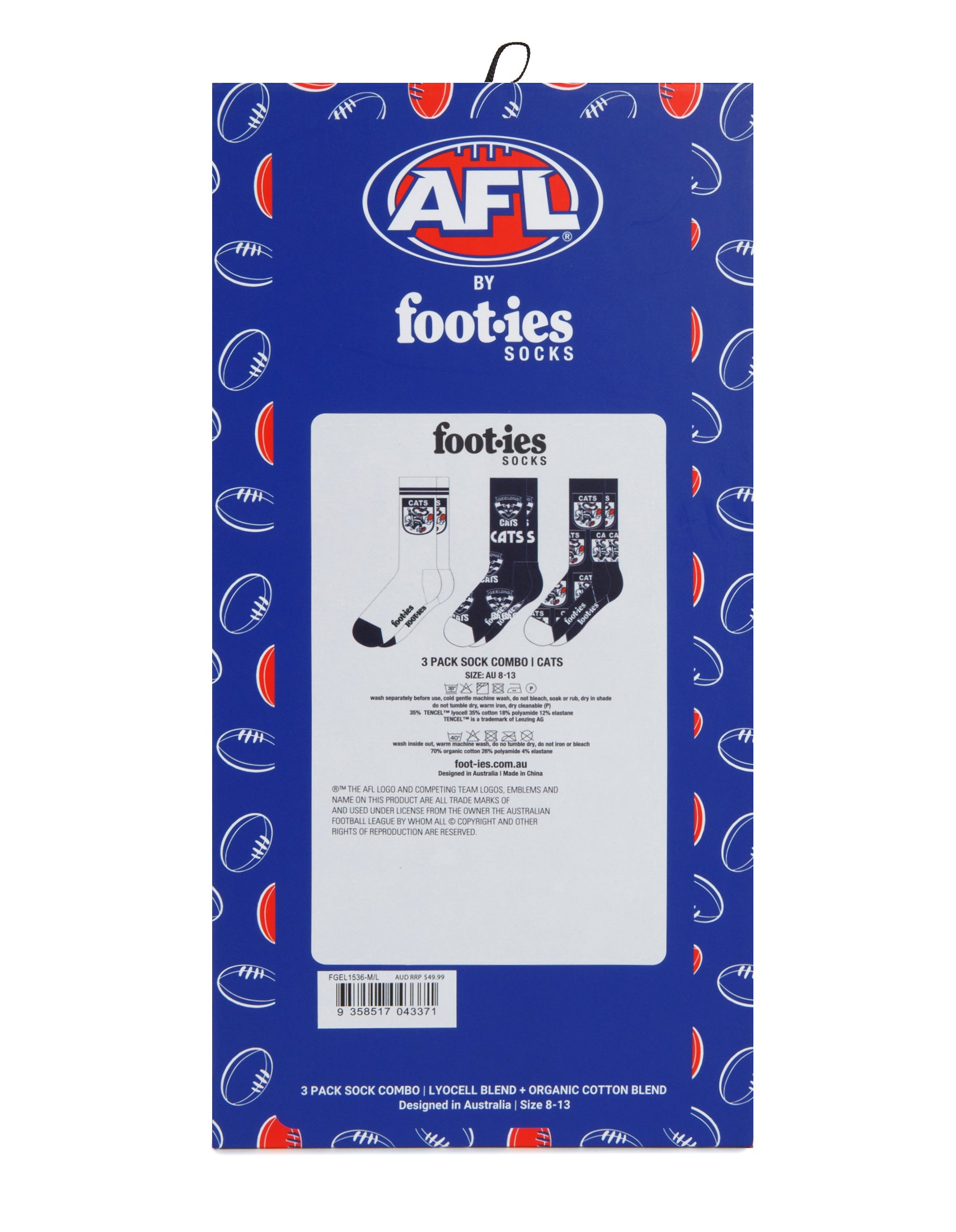 Geelong Cats 3-Pack Gift Box