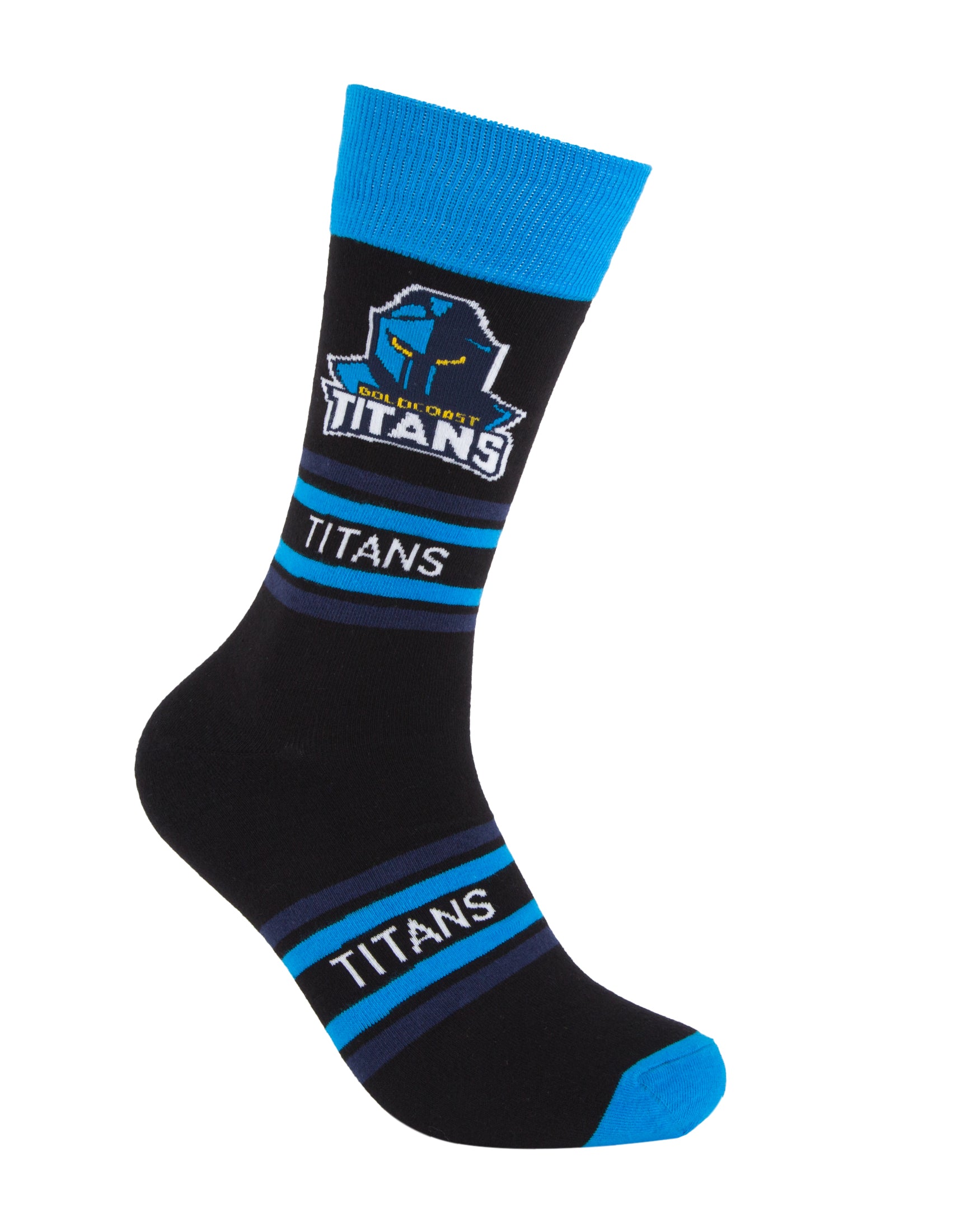 Gold Coast Titans Stripe Organic Cotton Socks