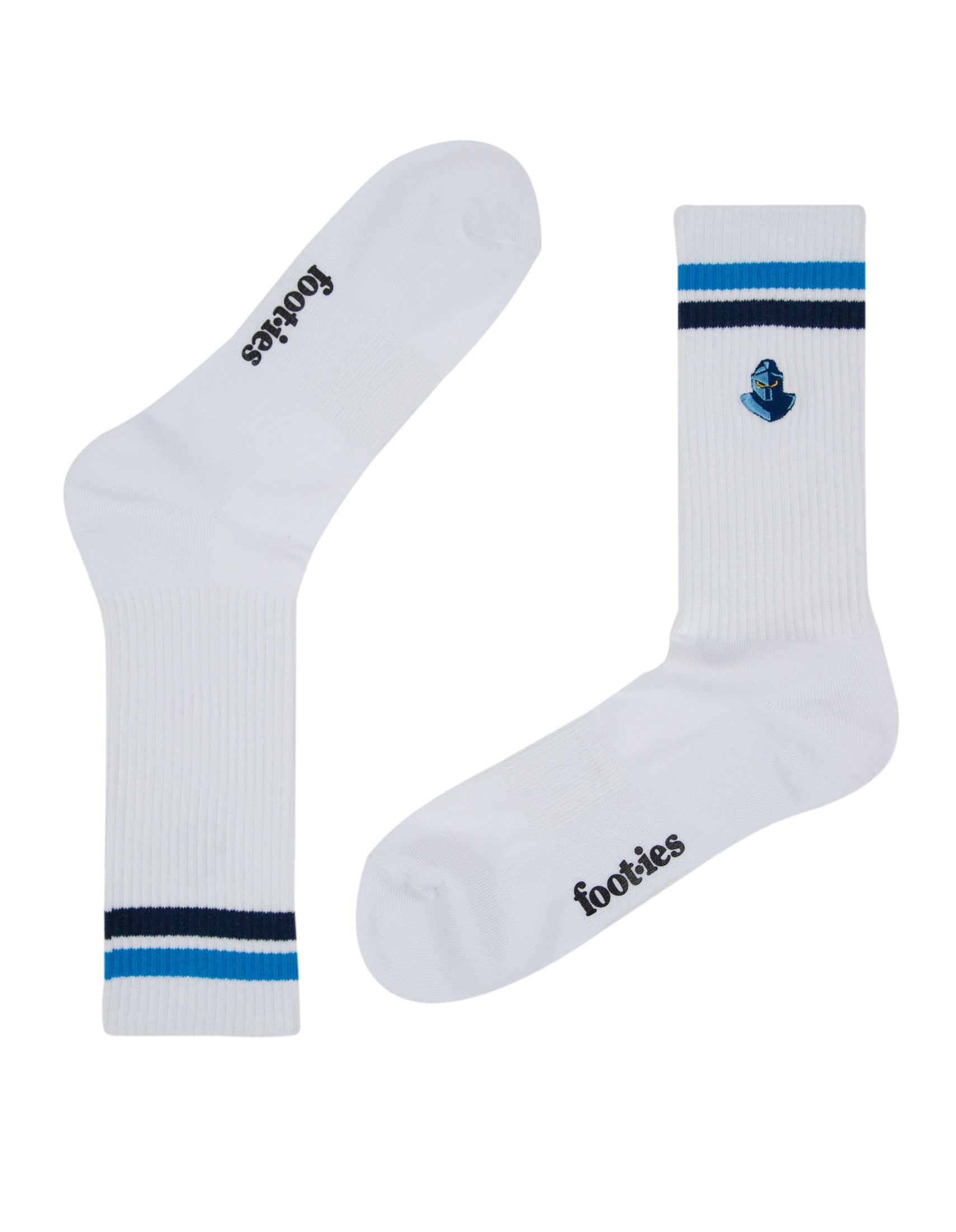 Gold Coast Titans Embroidered Sneaker Sock 2-Pack