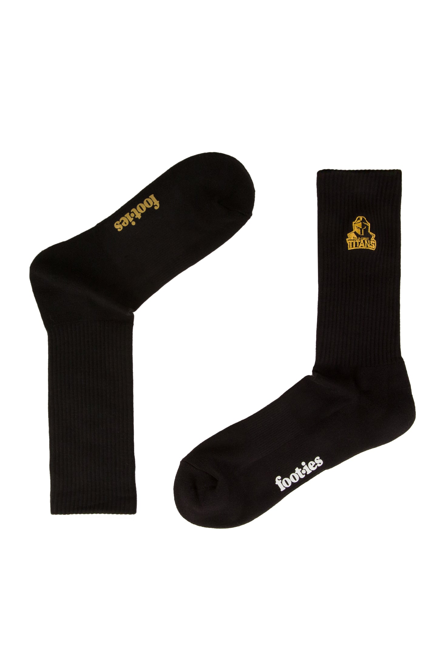 Gold Coast Titans Sneaker Sock 2-Pack