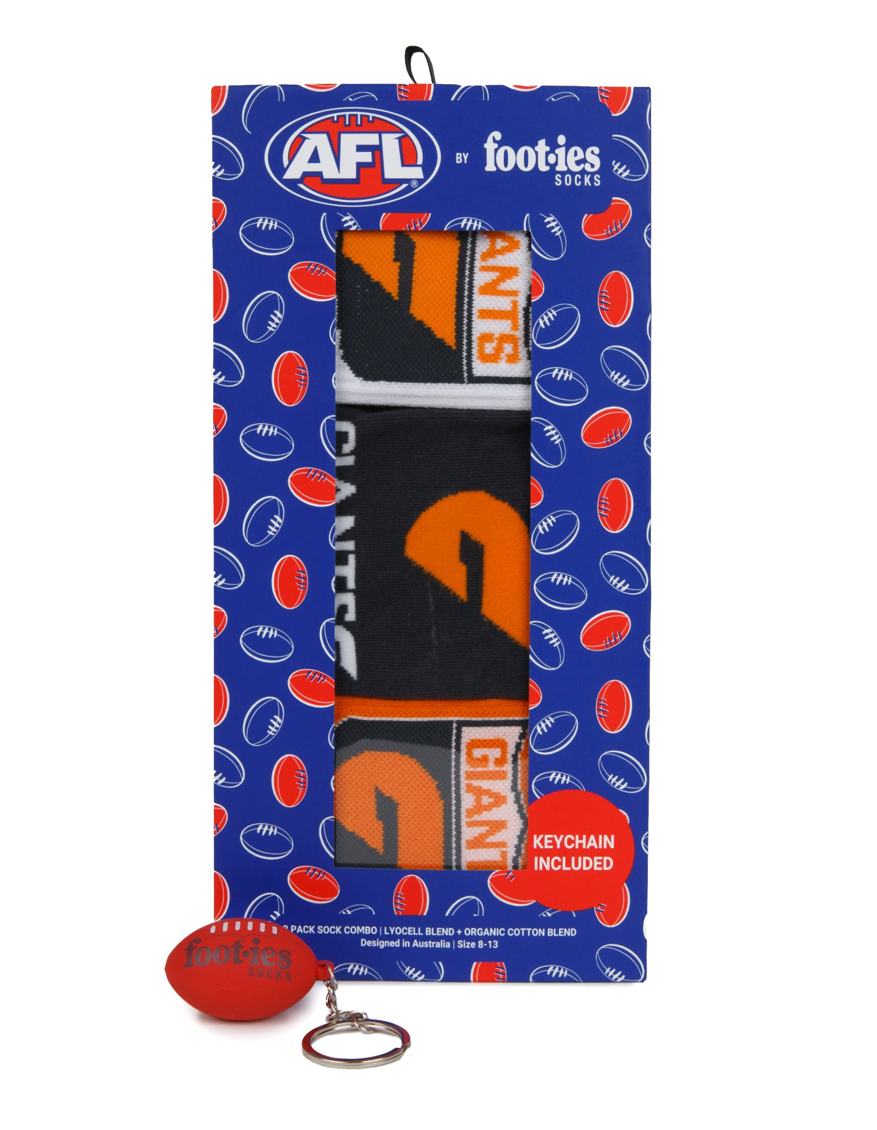 GWS GIANTS 3 Pack Socks Gift Box