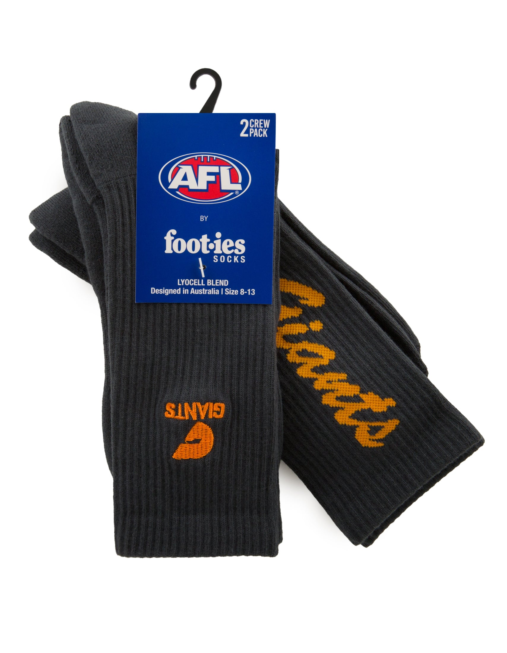 GWS GIANTS Sneaker Sock 2-Pack