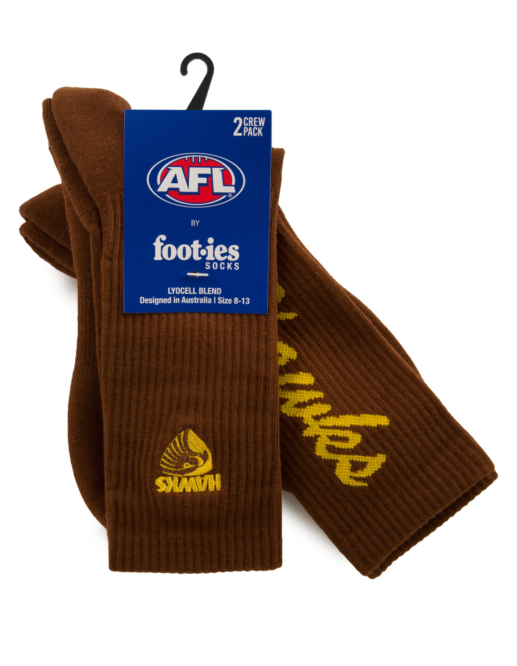 Hawthorn Hawks Sneaker Sock 2-Pack