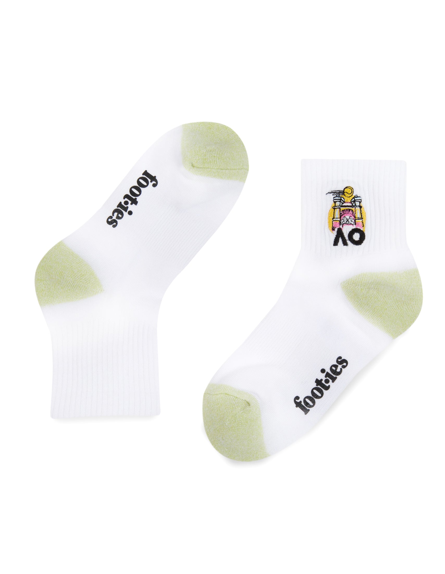 Australian Open Heritage Quarter Crew Sock 2-Pack
