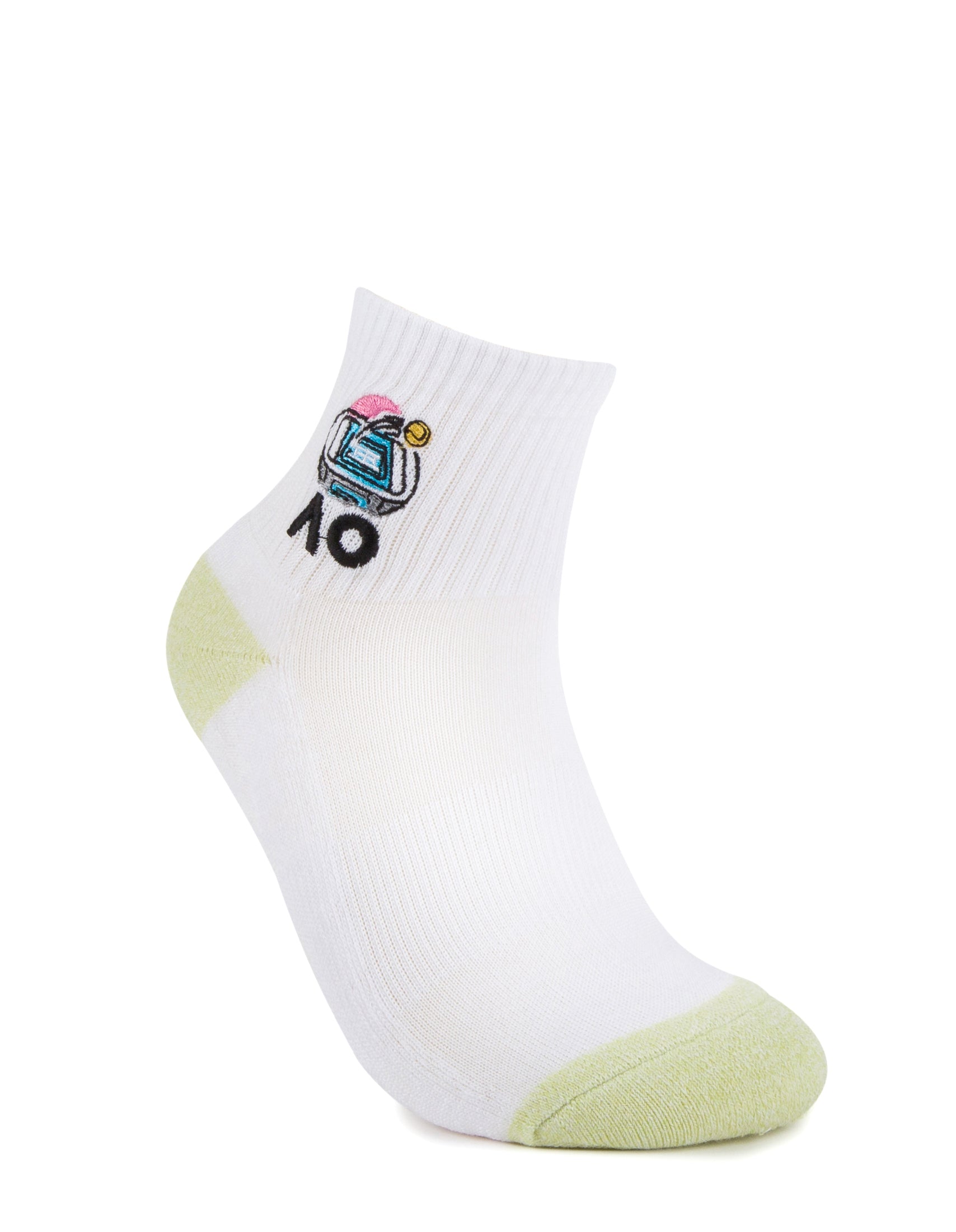 Australian Open Heritage Quarter Crew Sock 2-Pack