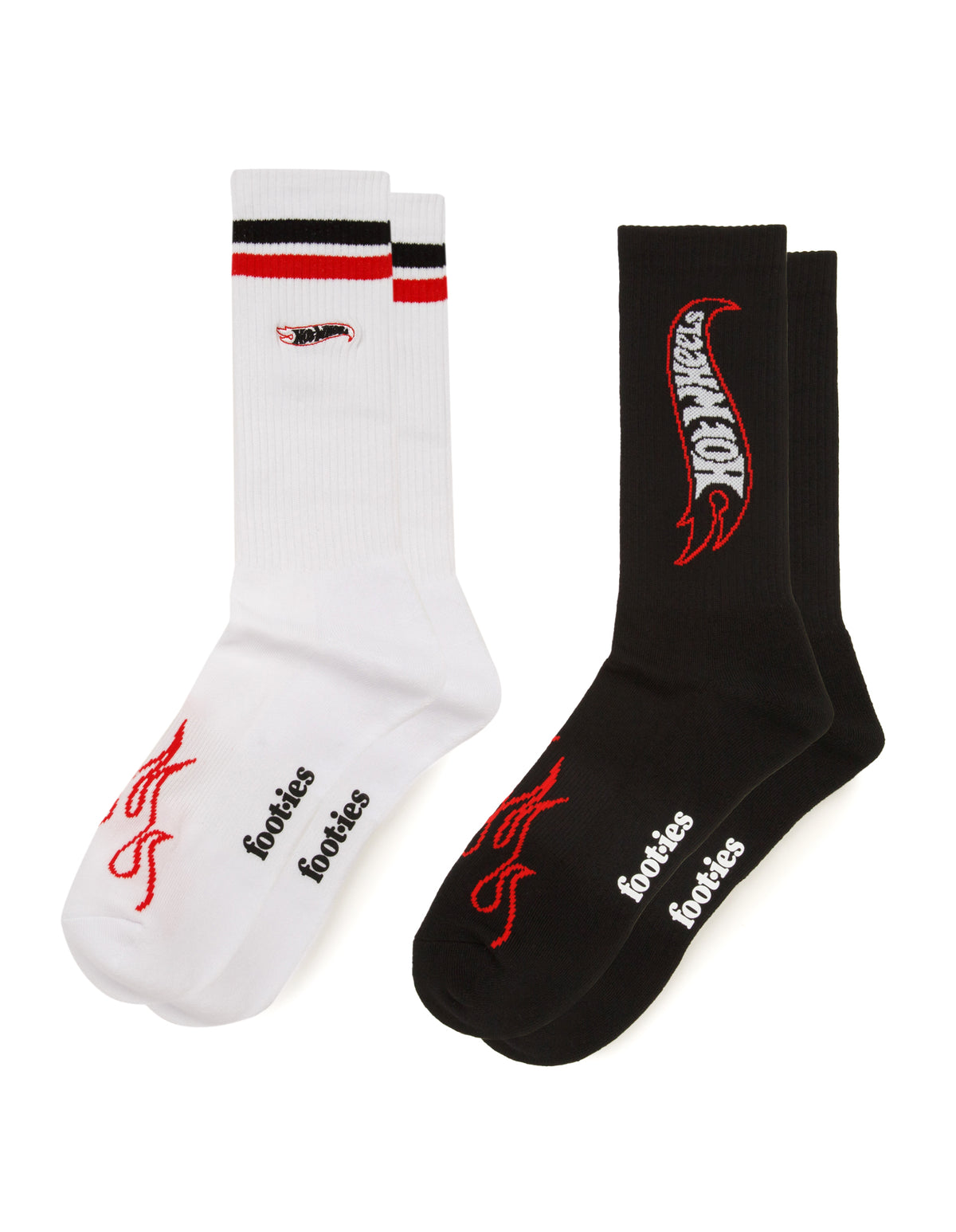 Flame Wheels Sneaker Sock 2-Pack