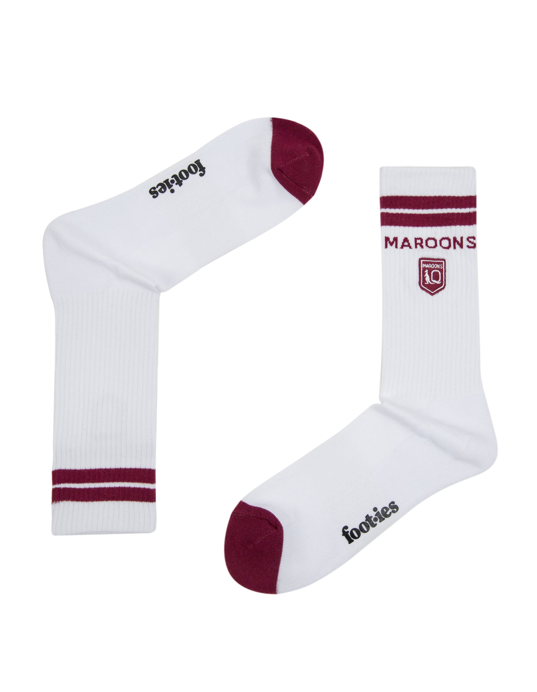 Queensland Maroons Icons Sneaker Sock 2-Pack