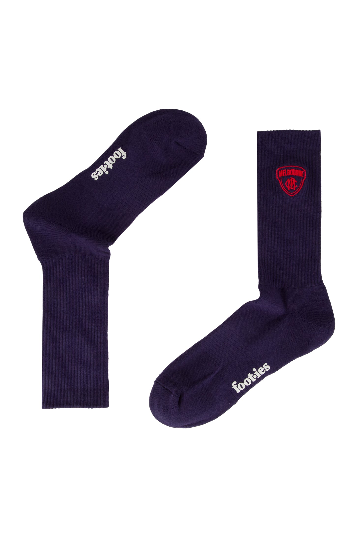 Melbourne Demons Sneaker Sock 2-Pack