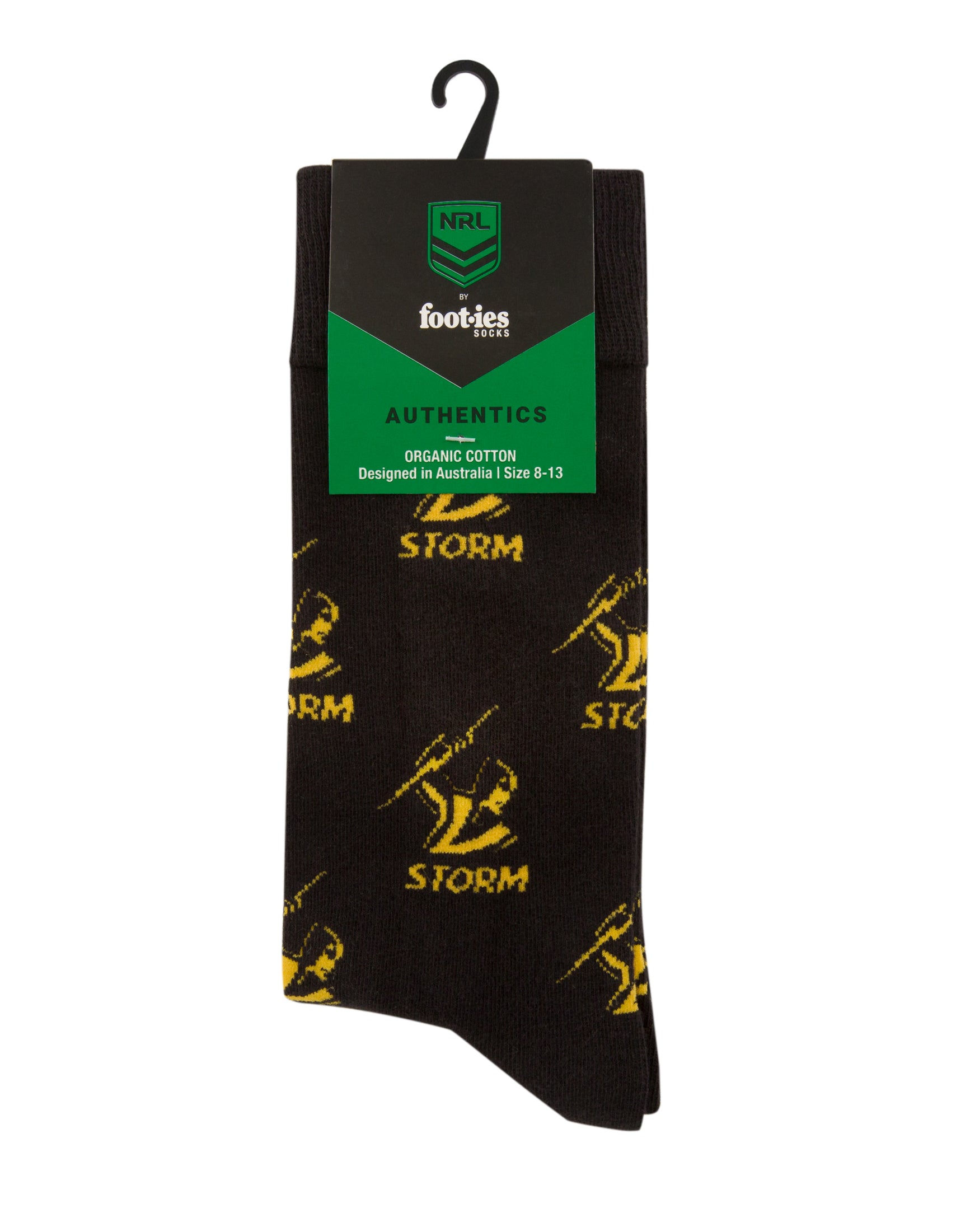 Melbourne Storm Organic Cotton Crew Sock