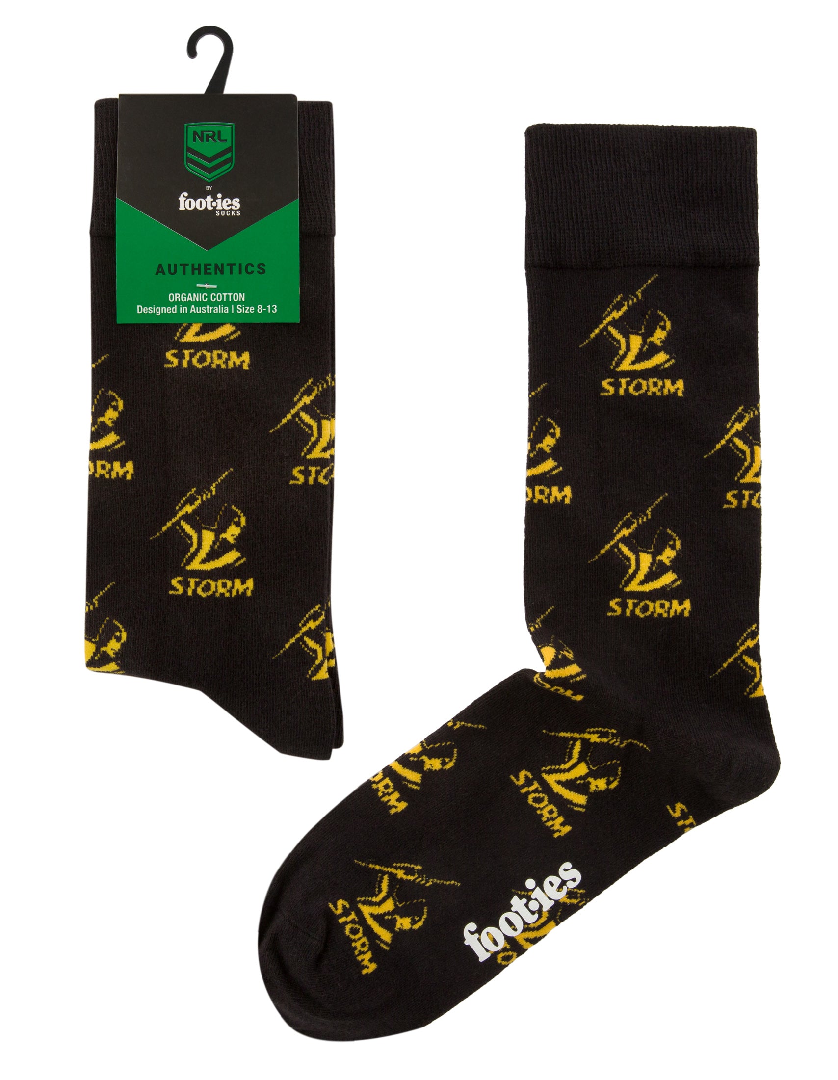 Melbourne Storm Organic Cotton Crew Sock