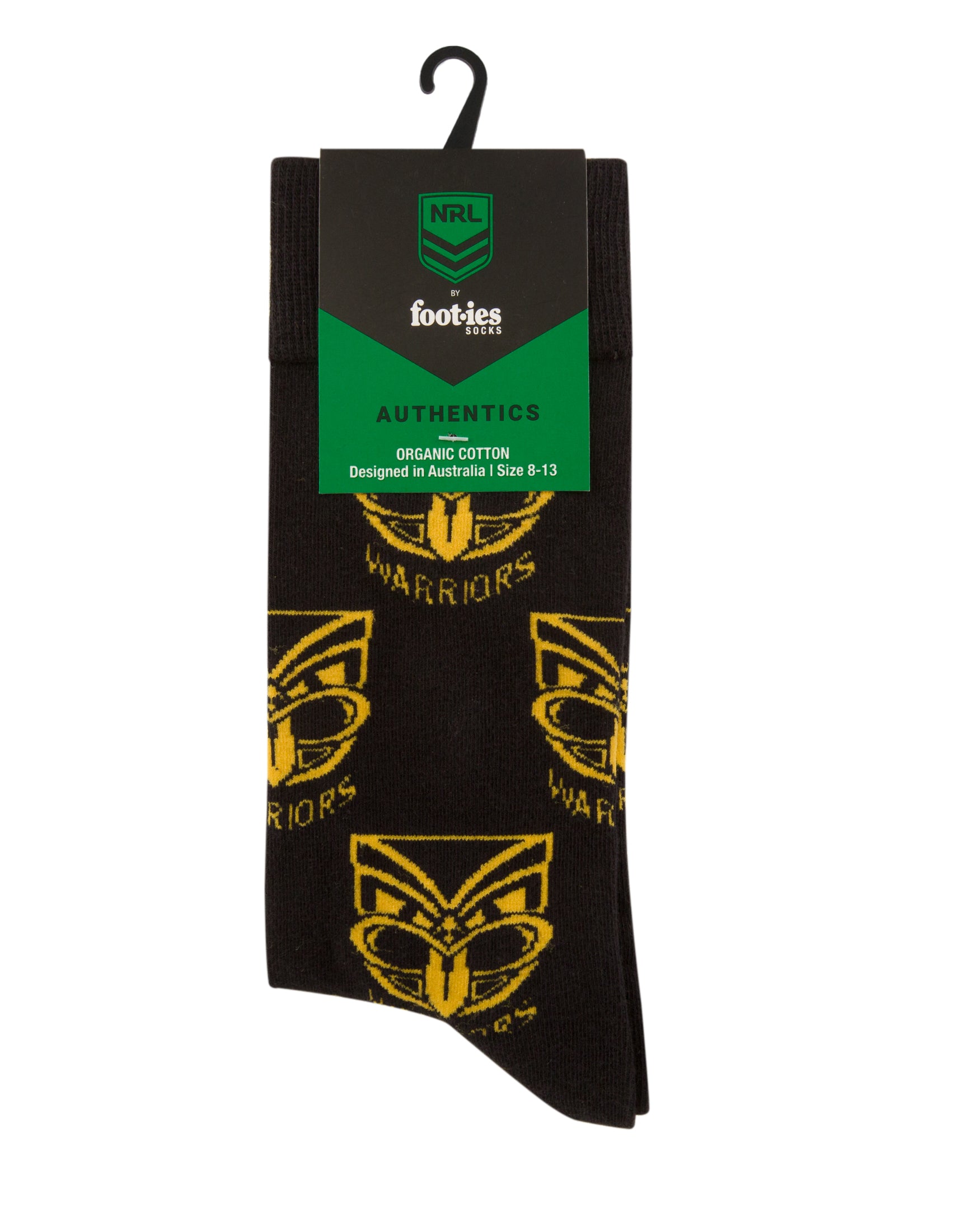 New Zealand Warriors Organic Cotton Crew Sock