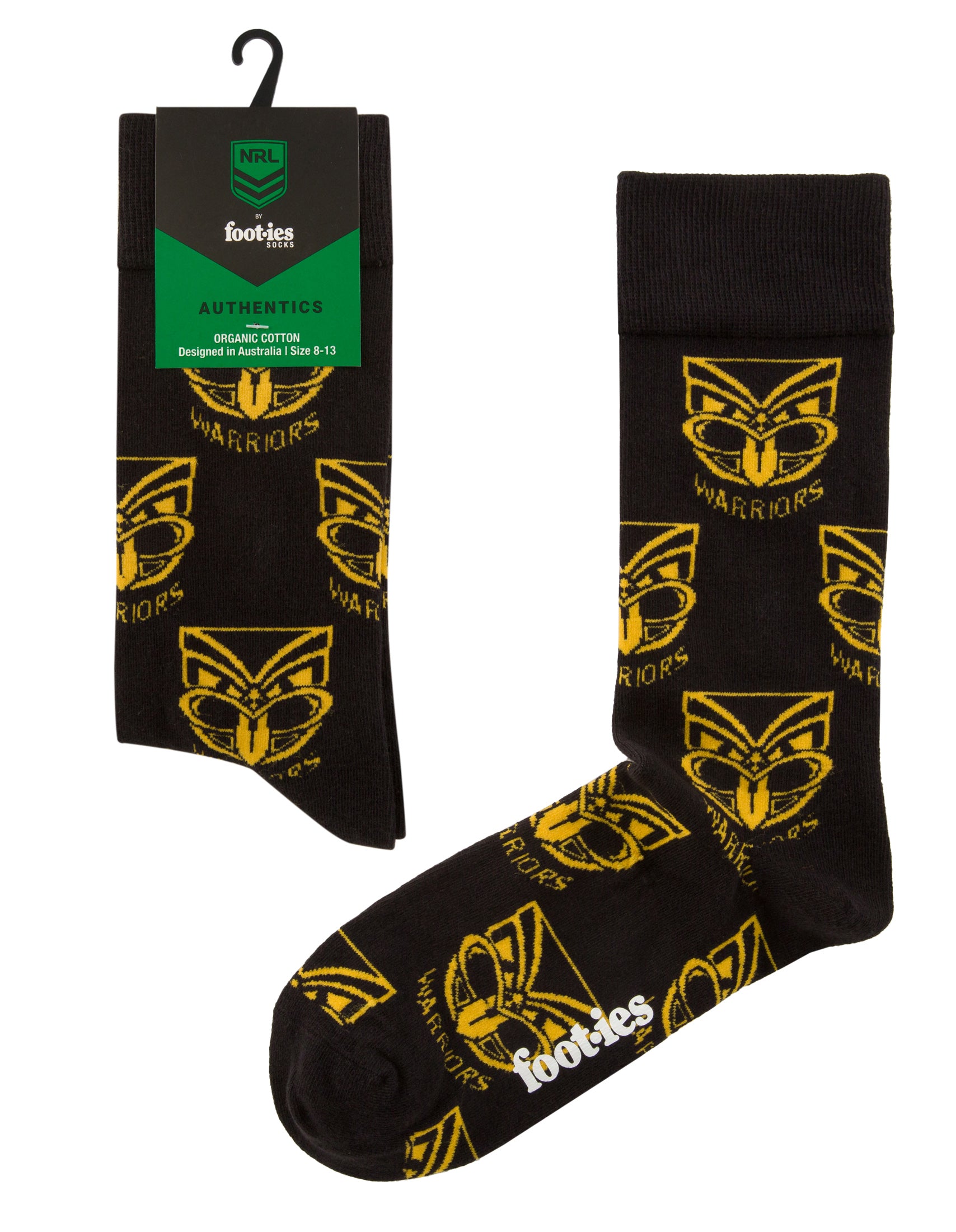 New Zealand Warriors Organic Cotton Crew Sock