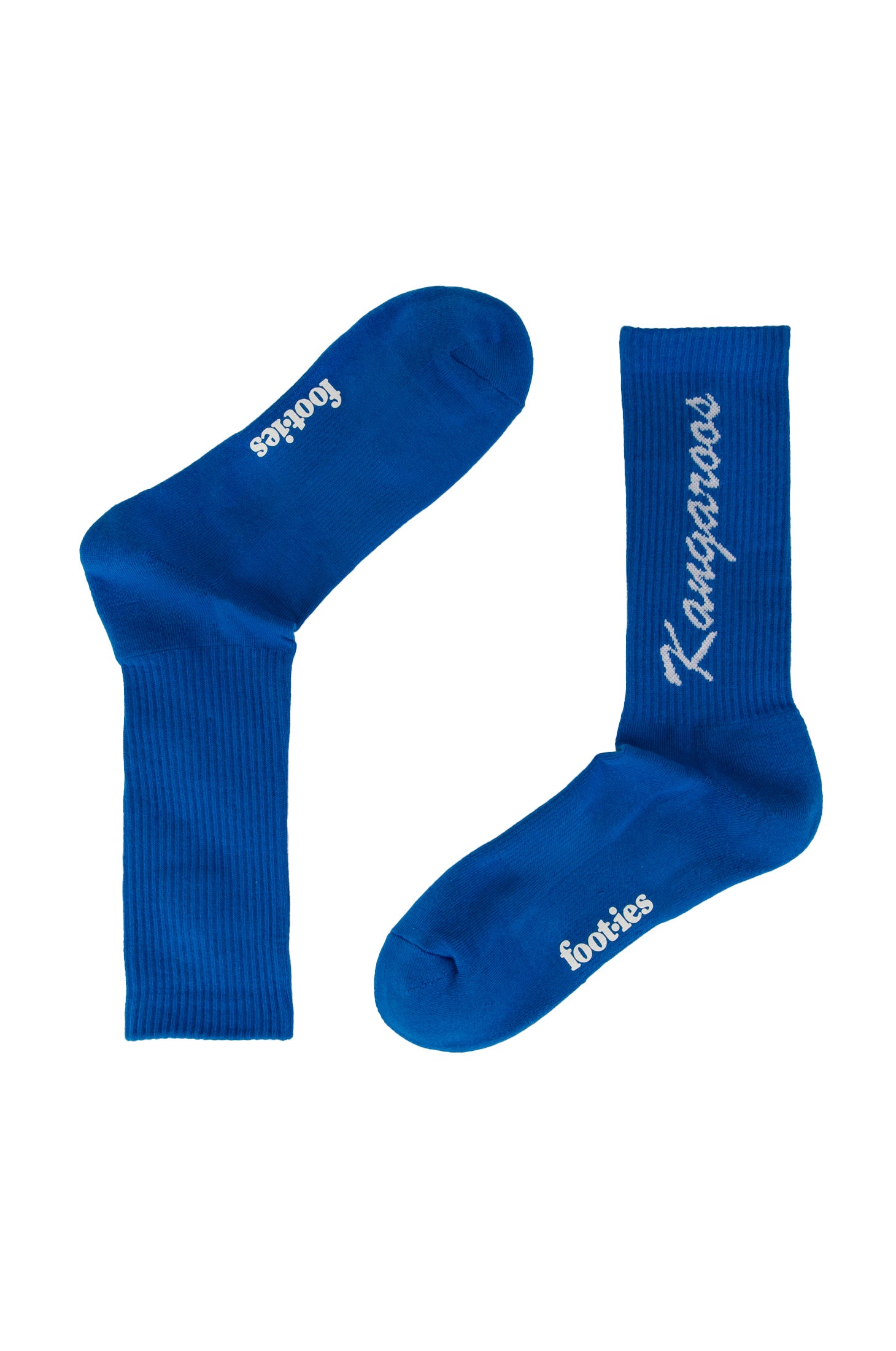 NORTH MELBOURNE SNEAKER SOCK 2 PACK BLUE S/M