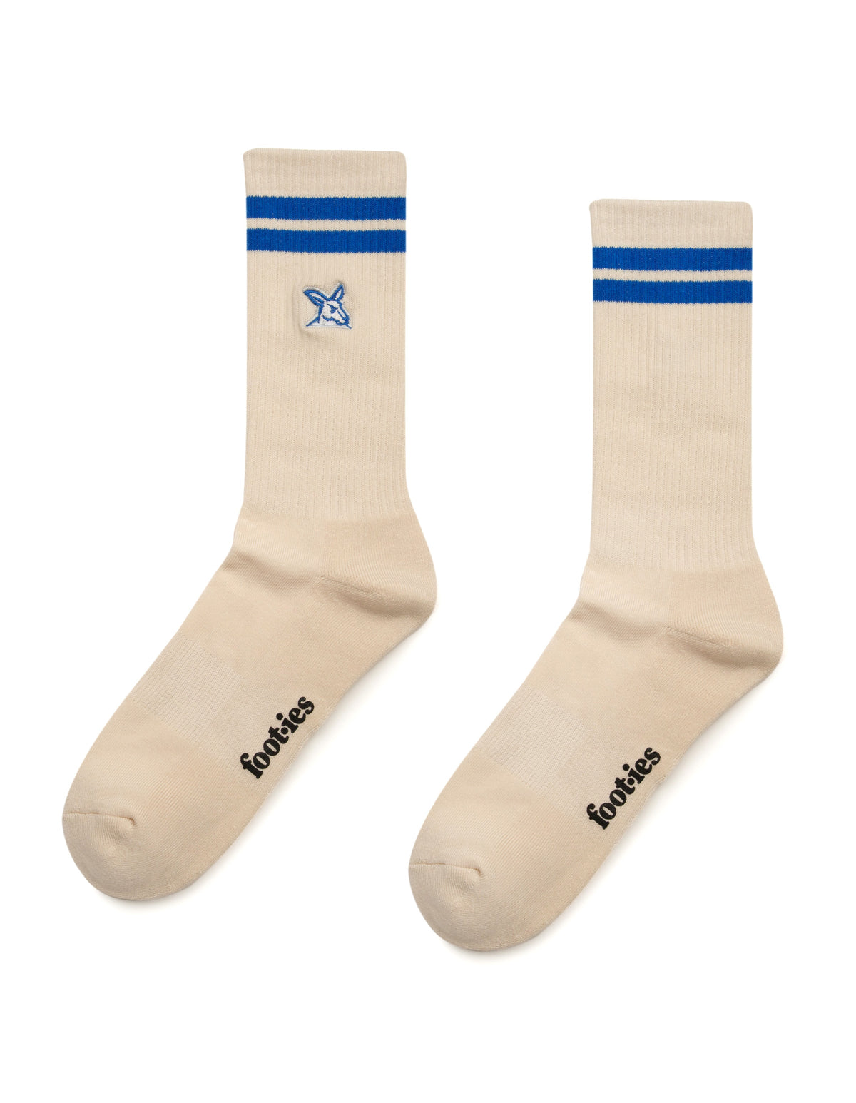 North Melbourne Kangaroo Sneaker Sock 2-Pack Gift Box