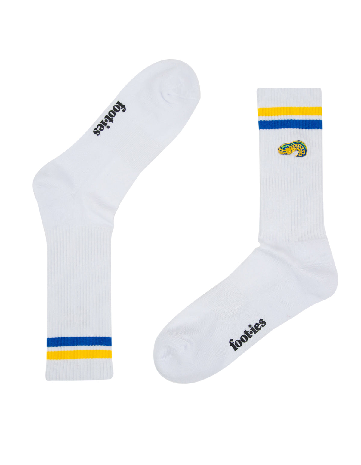 Parramatta Eels Embroidered Sneaker Sock 2-Pack