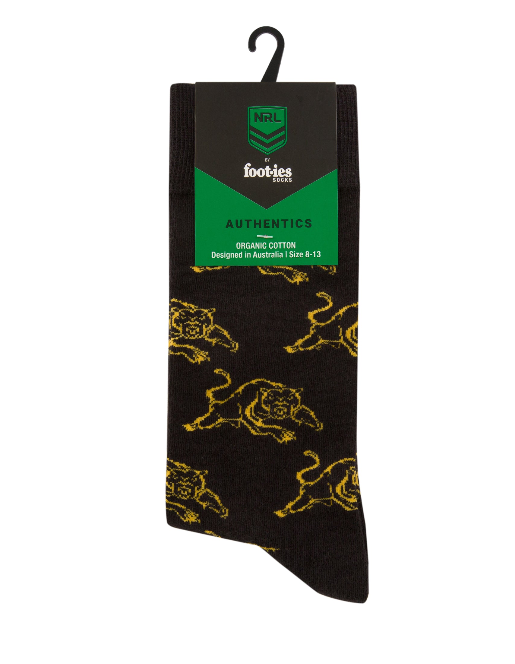 Penrith Panthers Organic Cotton Crew Sock