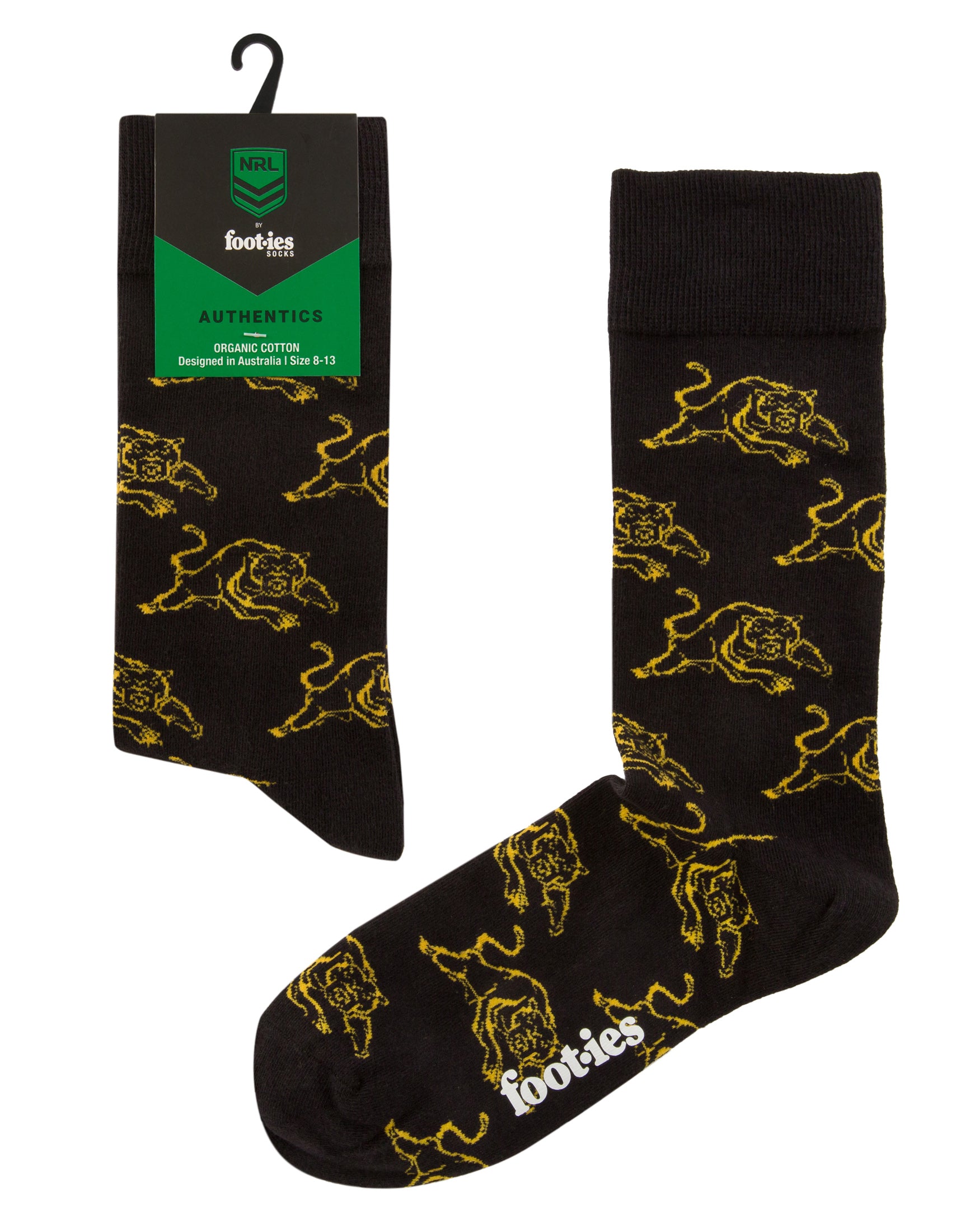 Penrith Panthers Organic Cotton Crew Sock