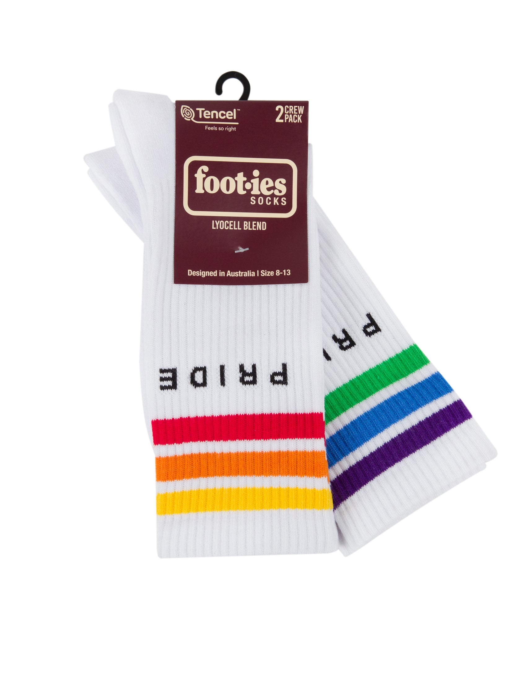 Pride Stripes Sneaker Socks 2 Pack Socks