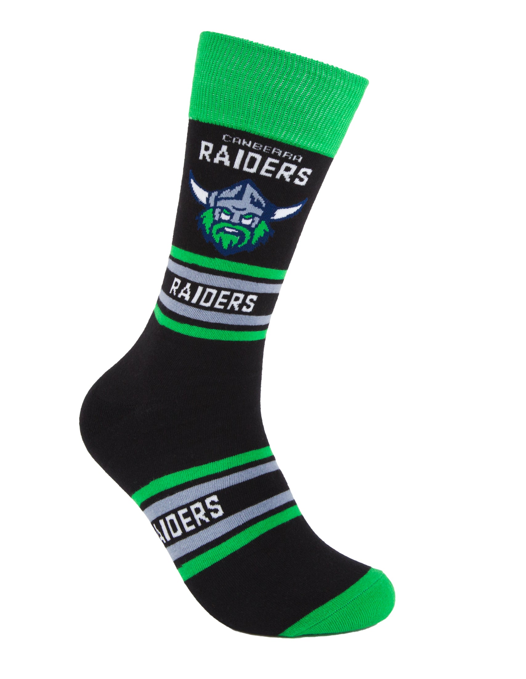 Canberra Raiders Stripe Organic Cotton Socks