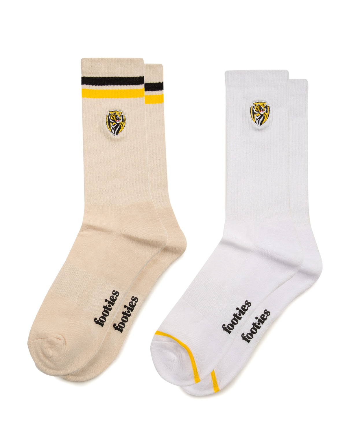 Richmond Tigers Sneaker Sock 2-Pack