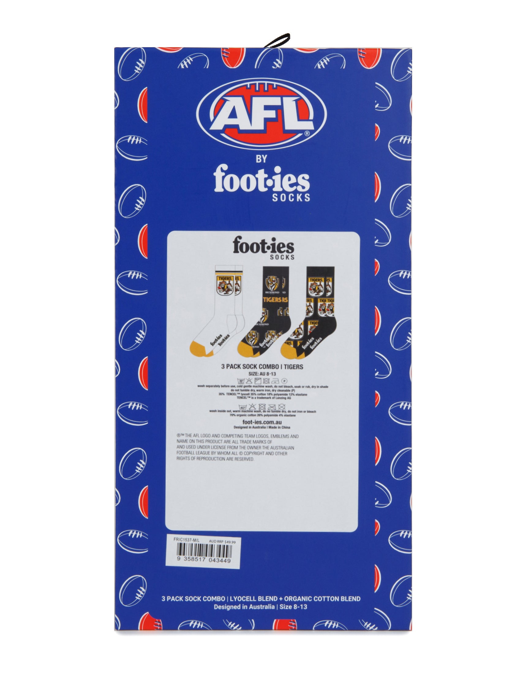 Richmond Tigers 3-Pack Gift Box