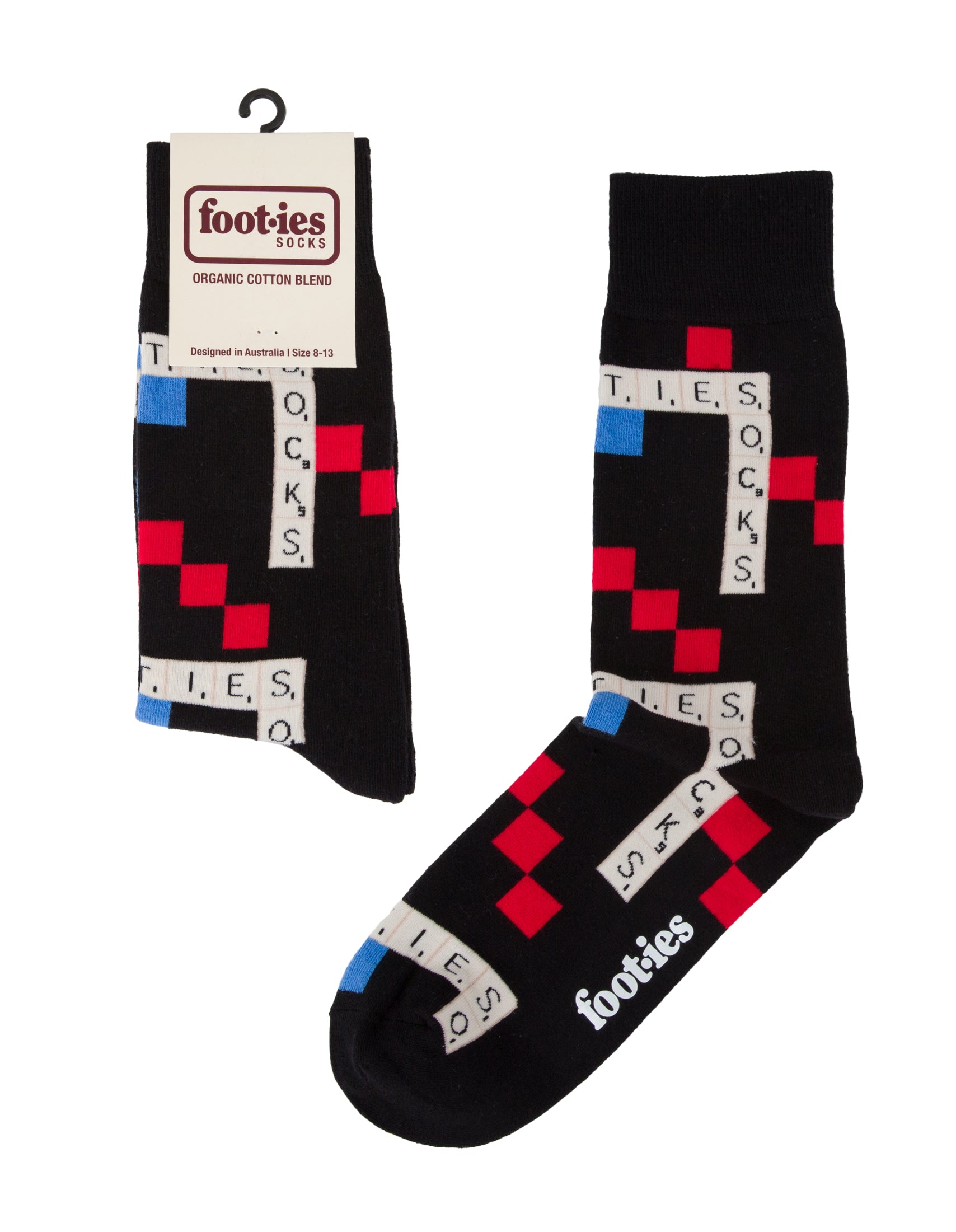 Scrabble Organic Cotton Socks