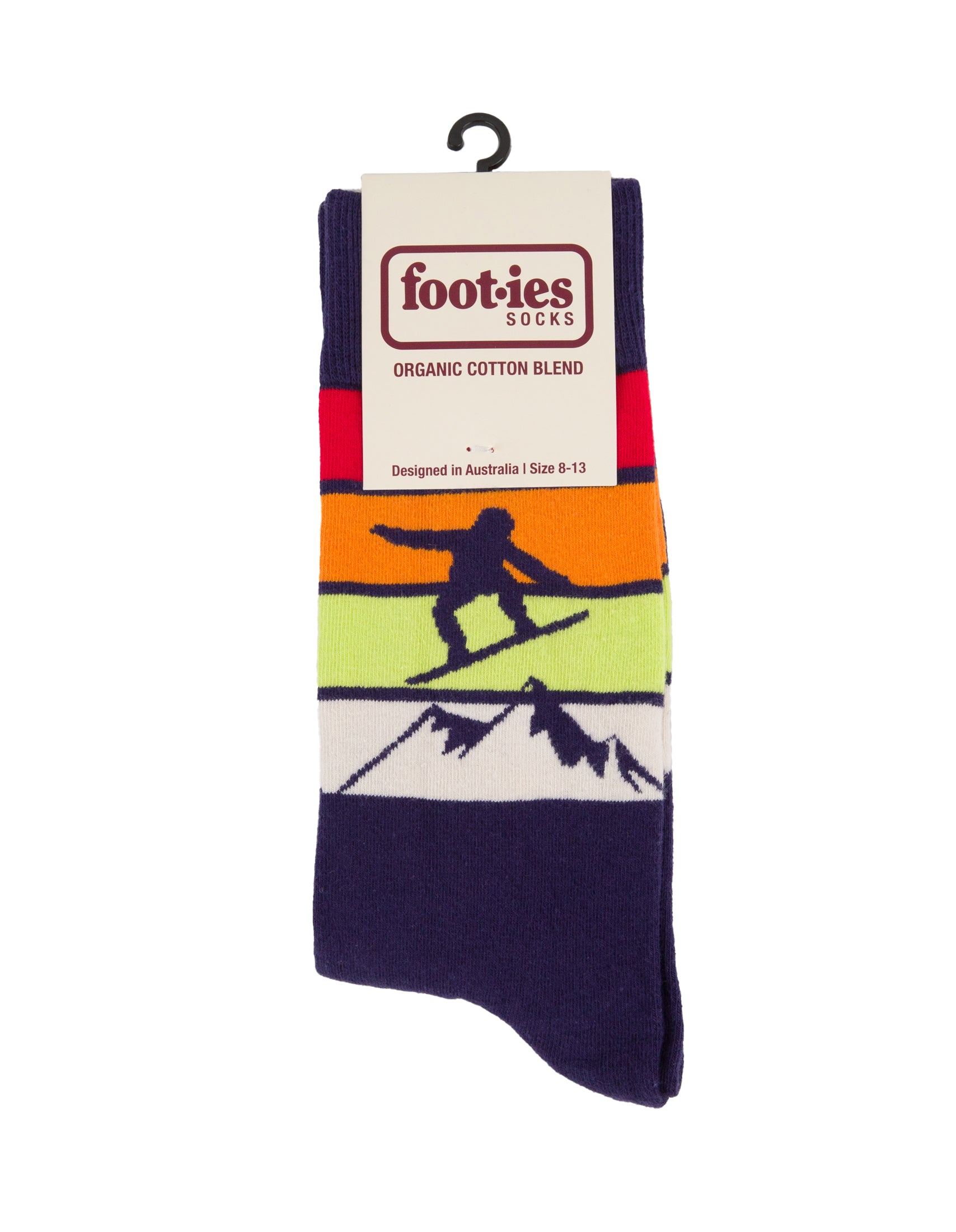 Snowboard Organic Cotton Socks