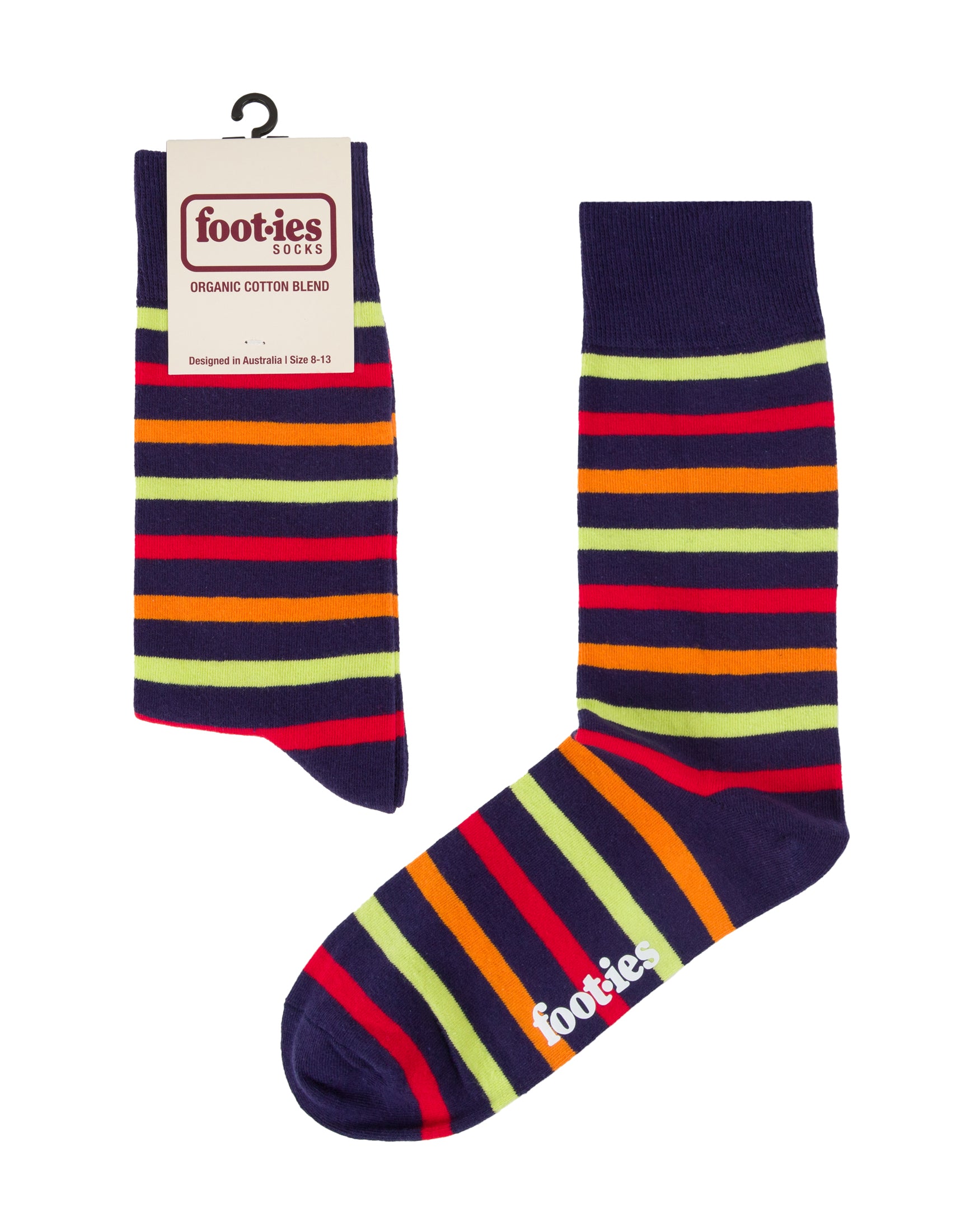 Stripe Organic Cotton Socks
