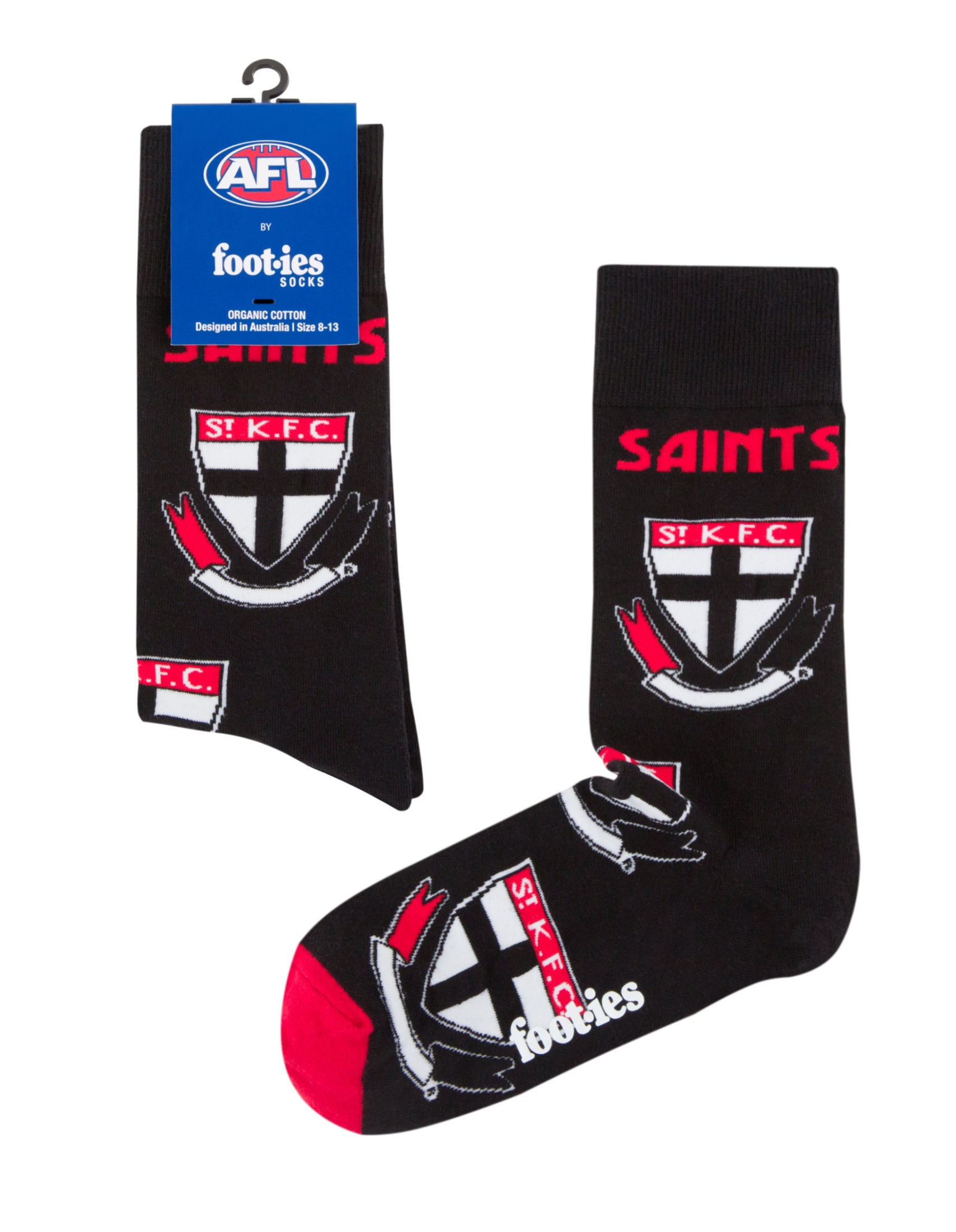 St Kilda Saints Mascot Organic Cotton Socks