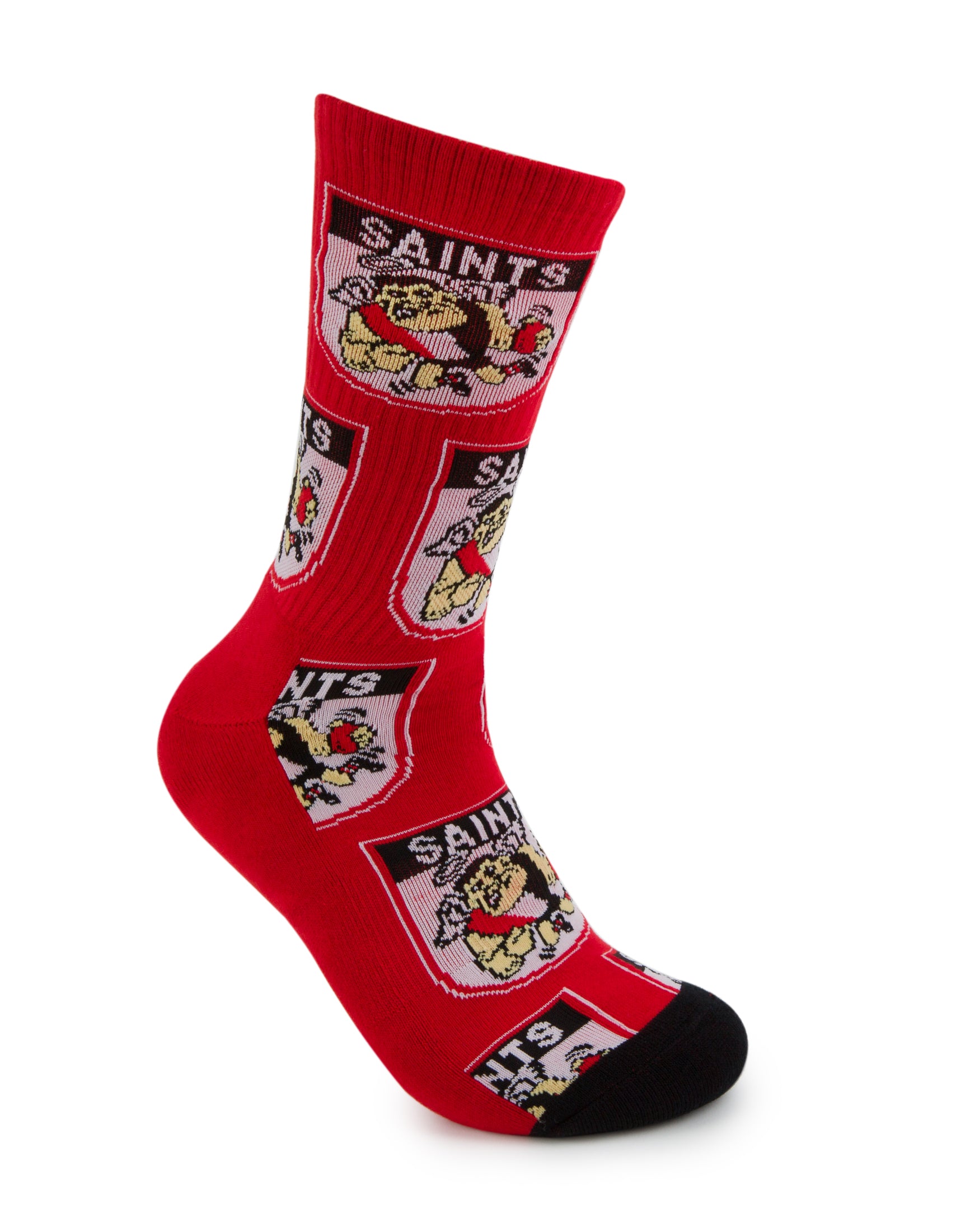 St Kilda Saints Retro Sneaker Sock 2 Pack