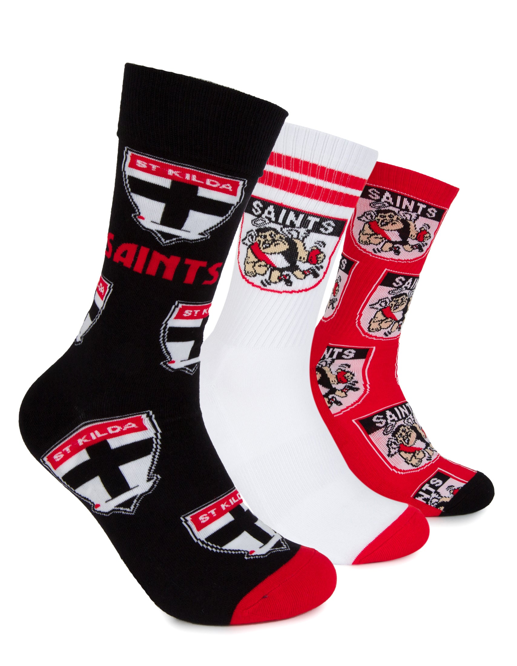 St Kilda Saints 3-Pack Gift Box