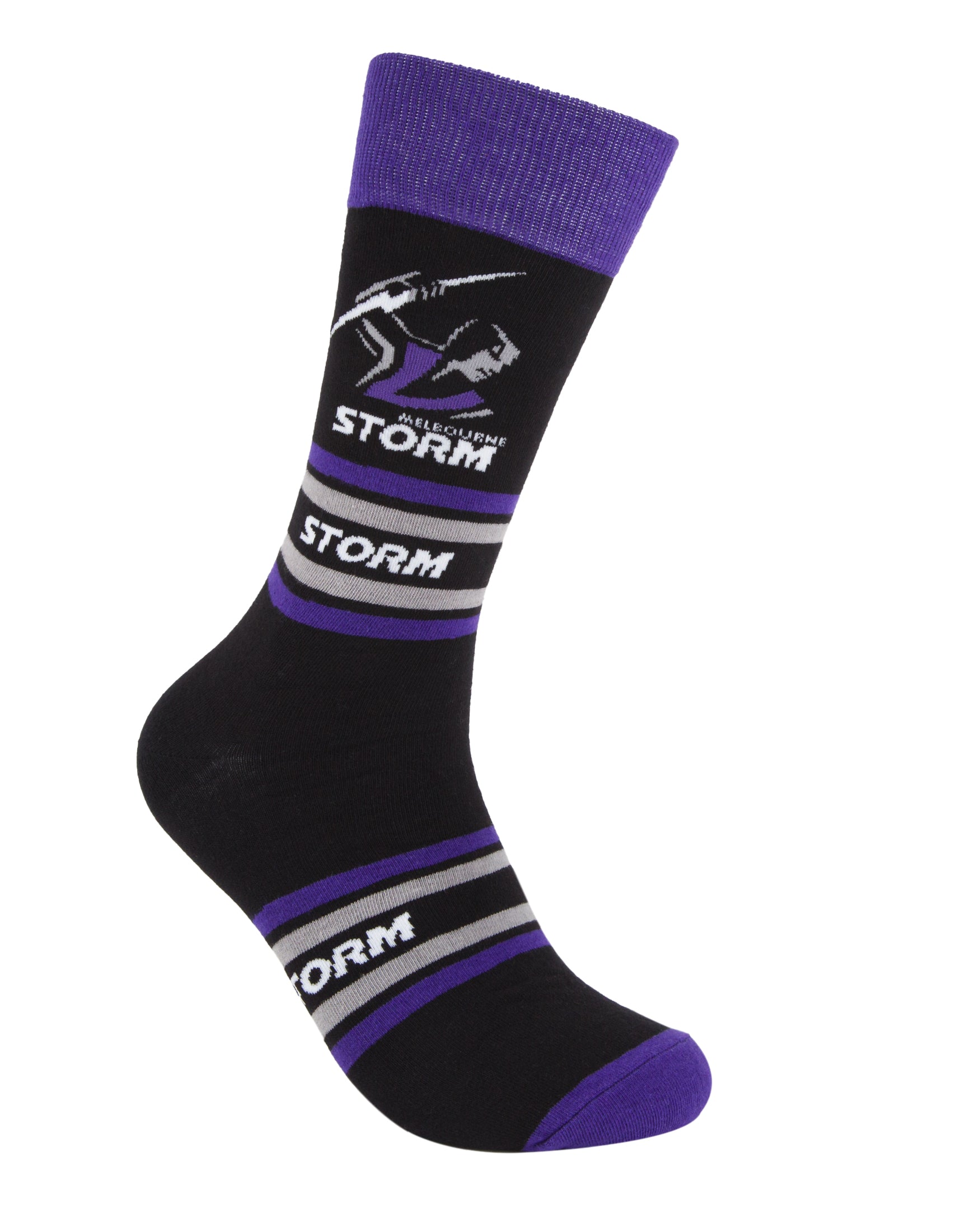 Melbourne Storm Stripe Organic Cotton Socks
