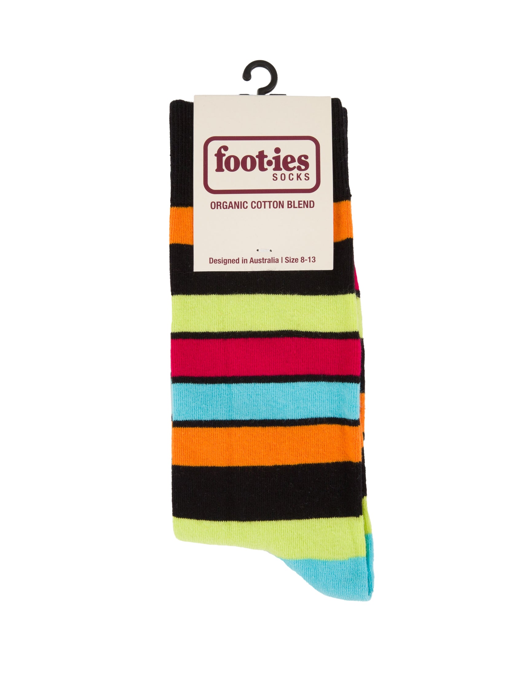 Super Stripe Organic Cotton Socks